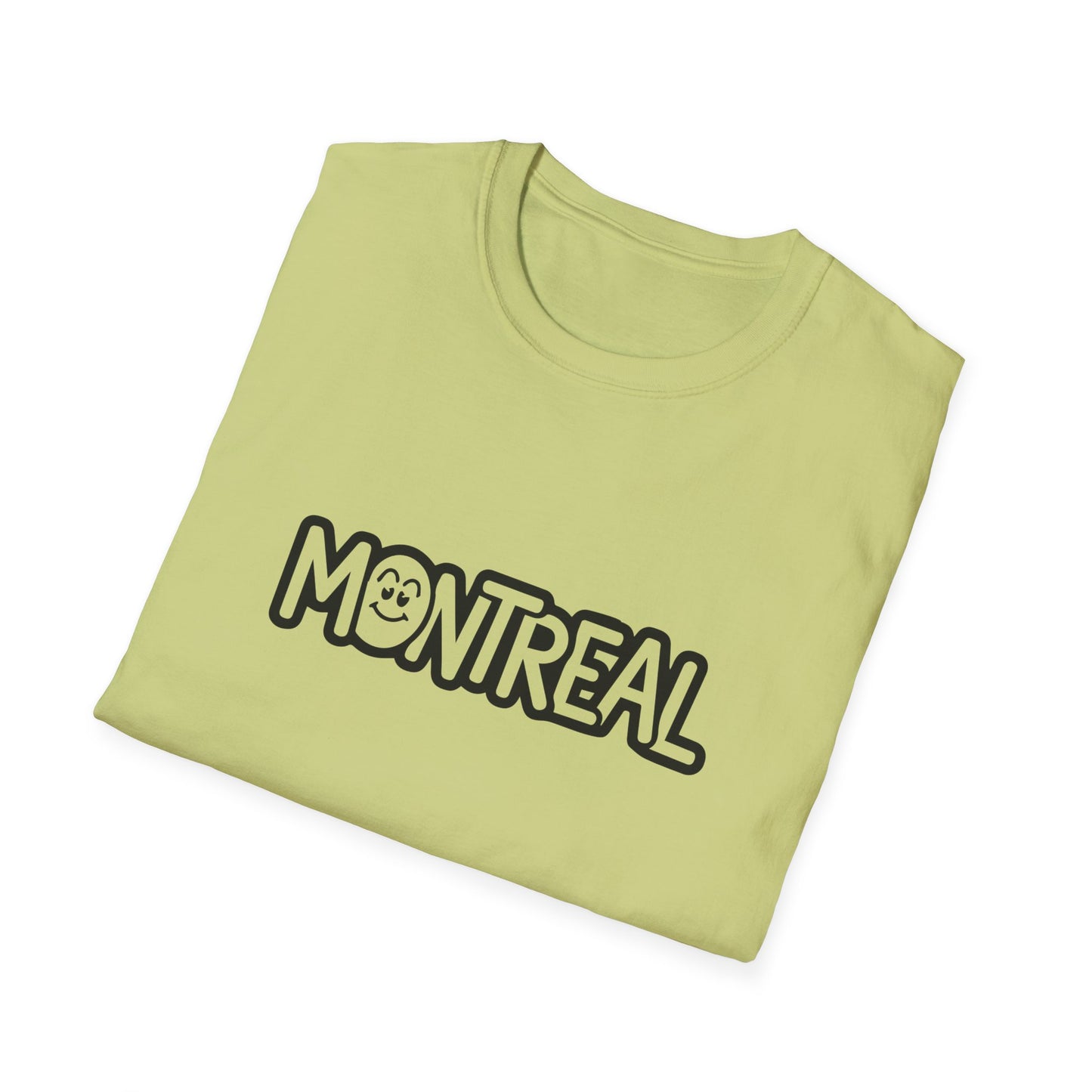 Montreal Unisex Softstyle T-Shirt - Casual Streetwear Tee - 12192
