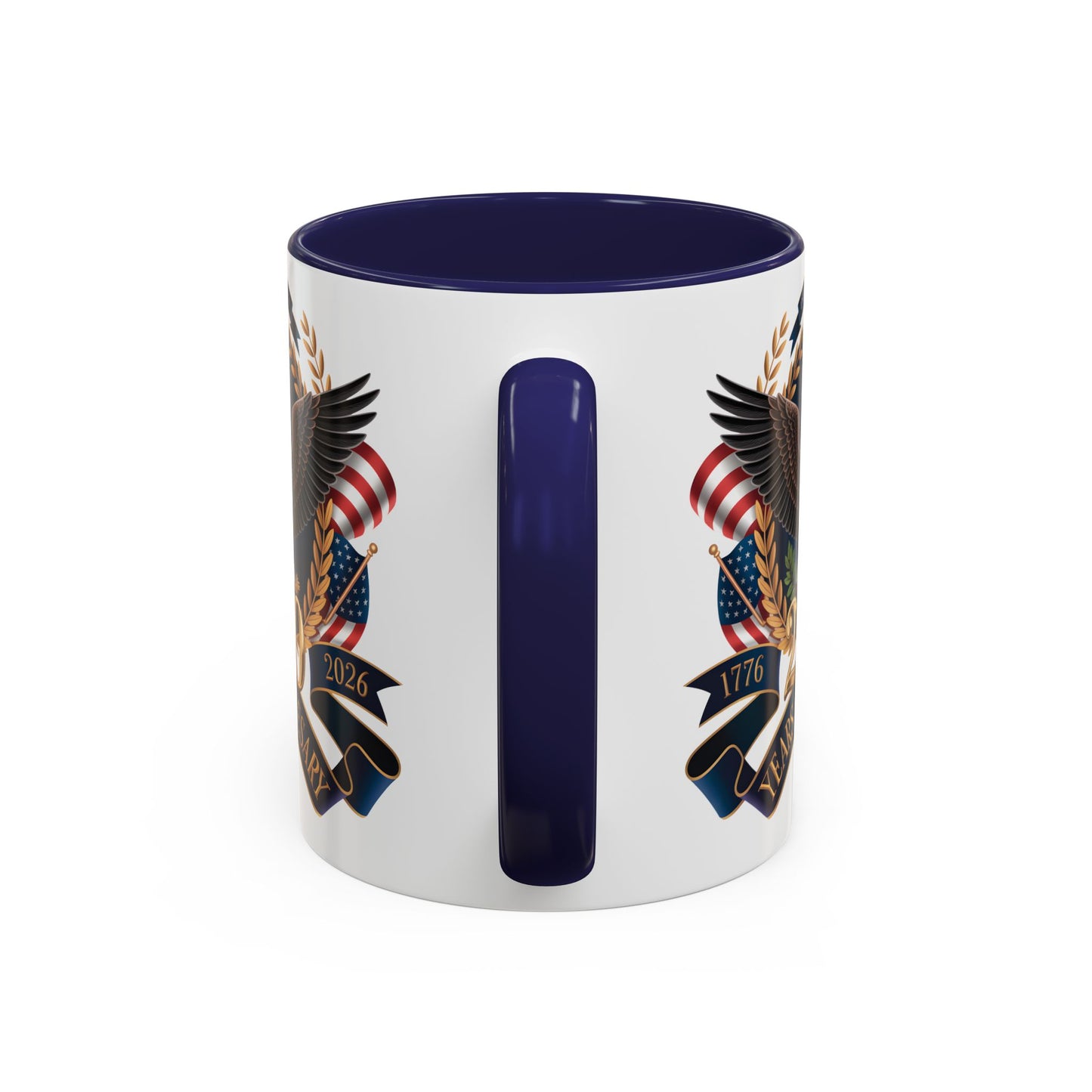 250th Anniversary Eagle Coffee Mug — Patriotic 1776–2026 Commemorative Accent Mug - 14871