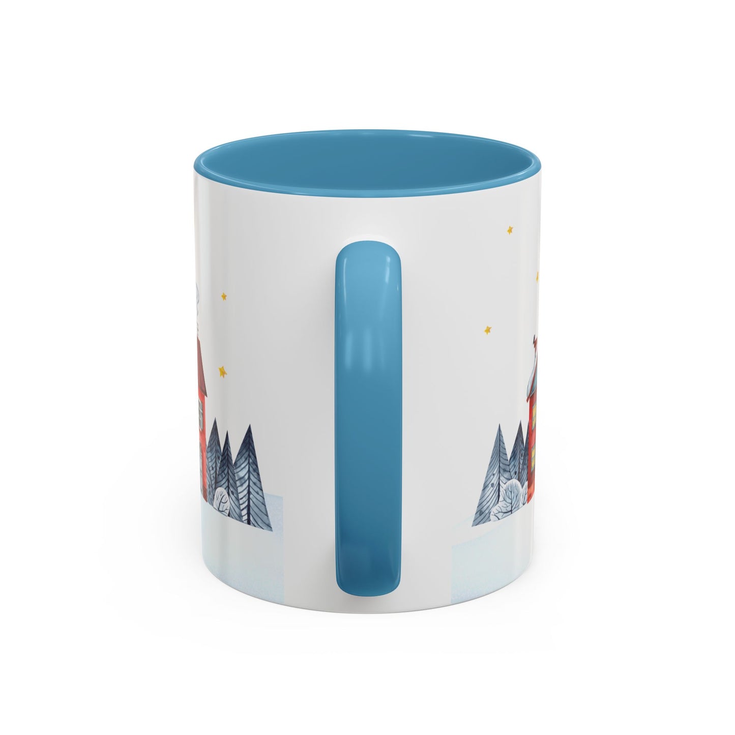 Merry Christmas, Holiday Vibe - Accent Coffee Mug (11, 15oz) - 11079