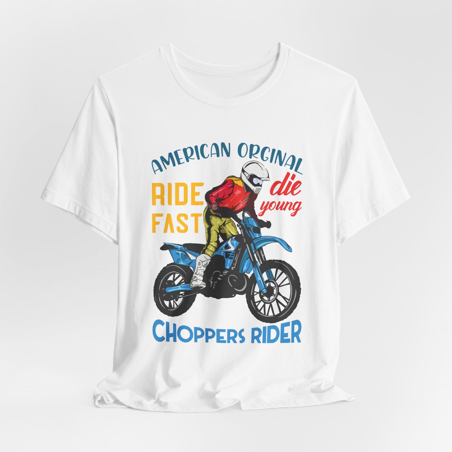 American Original,  Choppers Rider - Unisex Jersey Short Sleeve Tee - 13561
