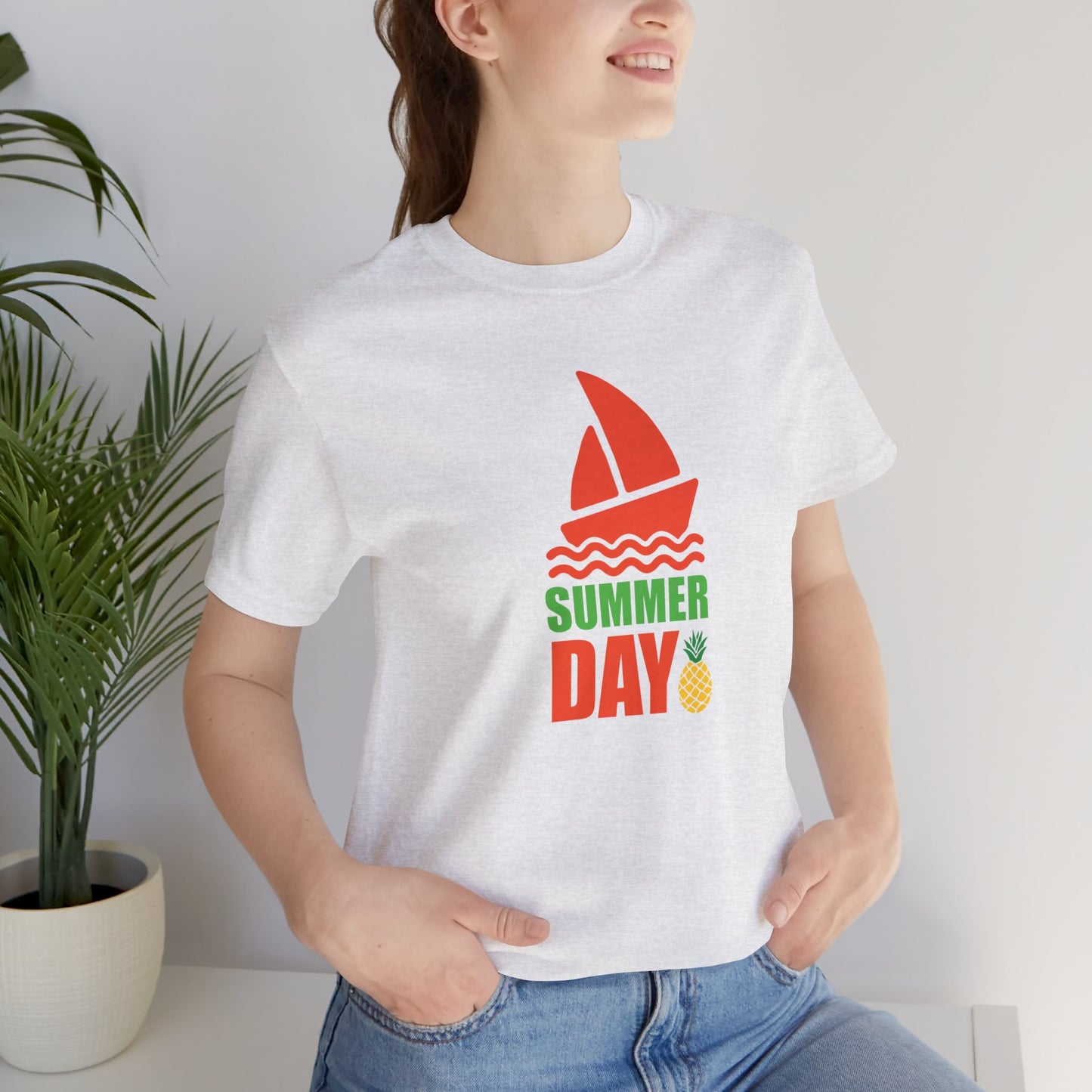 Summer Day - Unisex Jersey Short Sleeve Tee