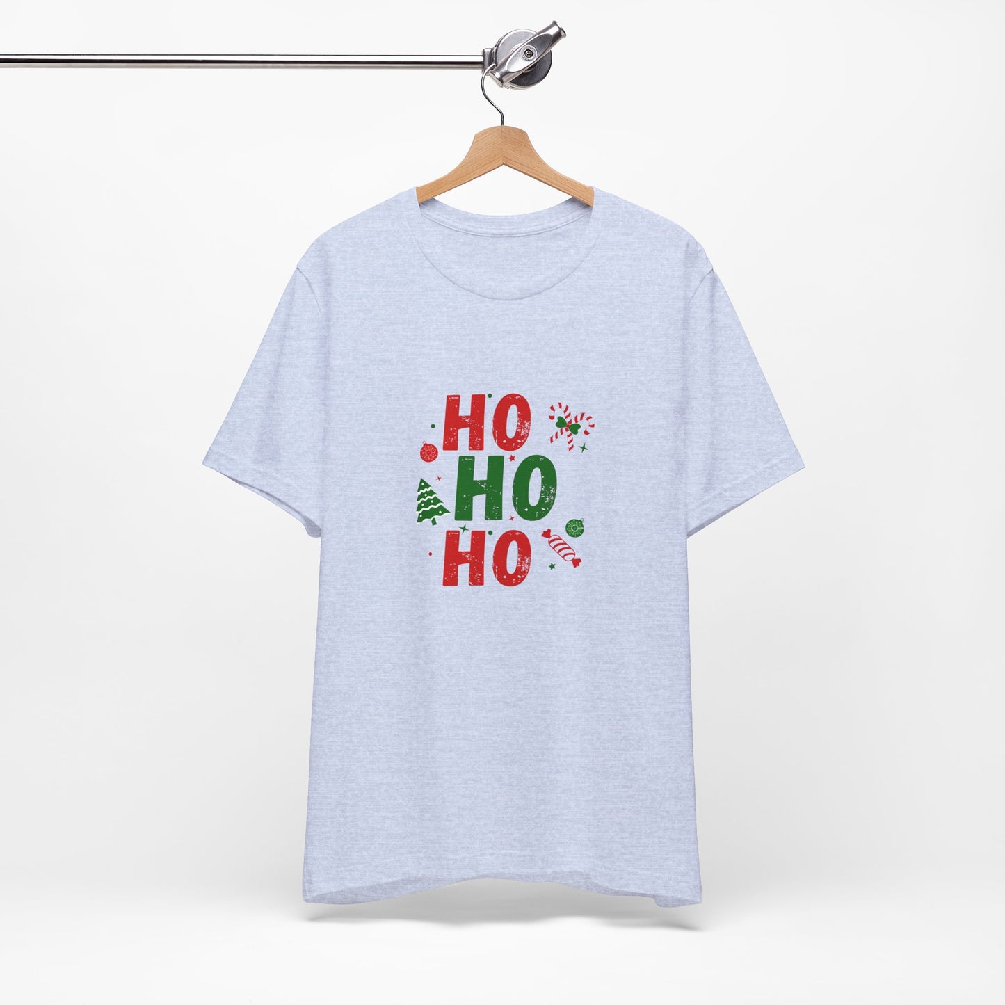 Ho Ho Ho - Unisex Jersey Short Sleeve Tee - 10534