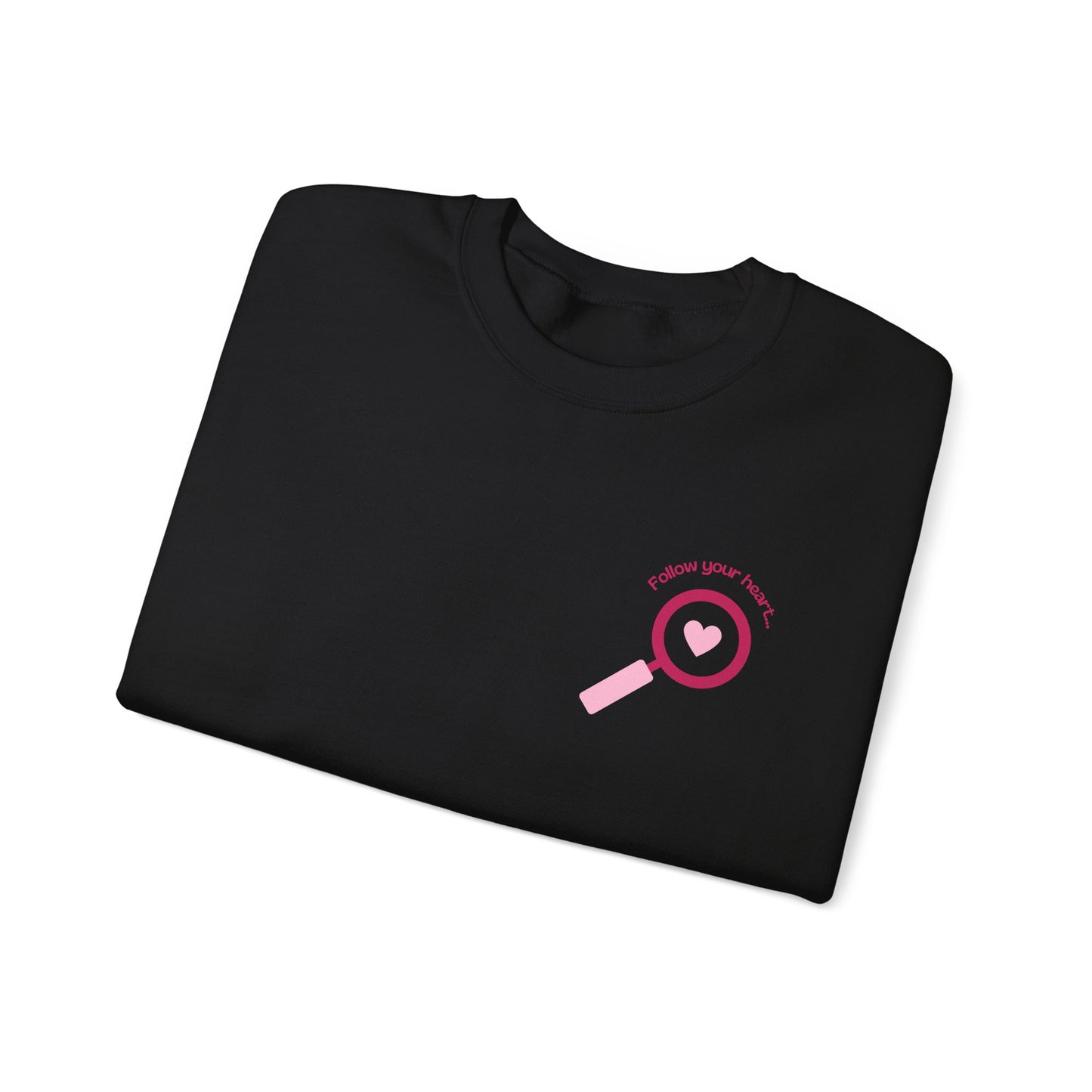 Follow Your Heart - Unisex Heavy Blend™ Crewneck Sweatshirt - 11621