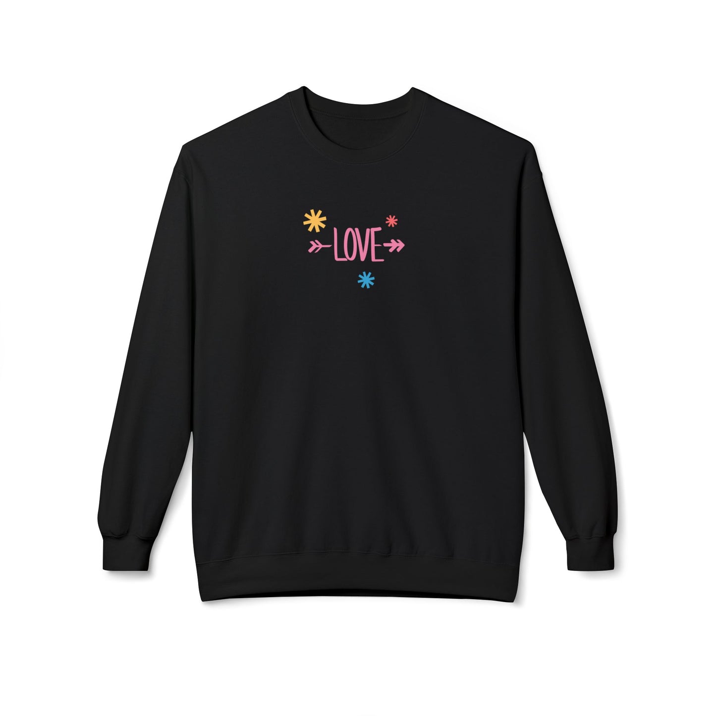 Love - Unisex Midweight Softstyle Fleece Crewneck Sweatshirt - 11624