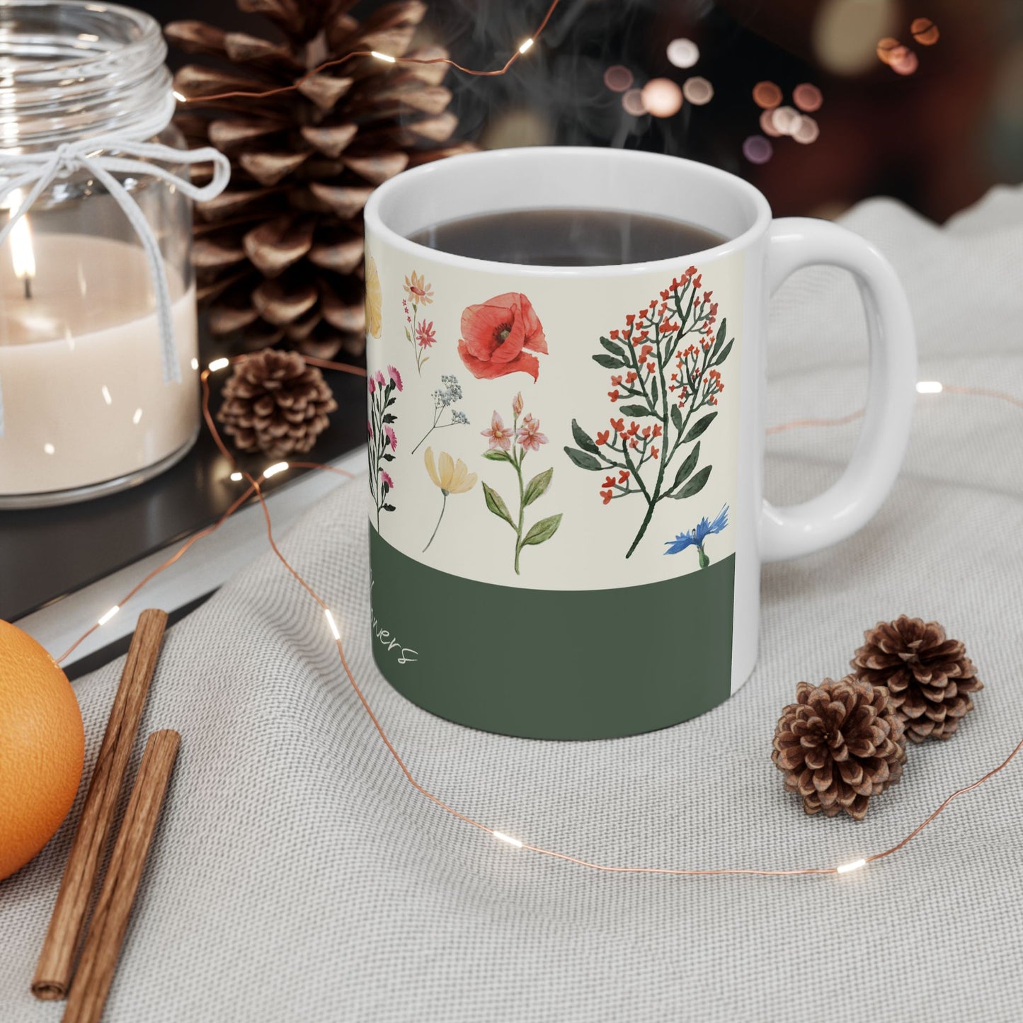 You Belong Among the Wildflowers - Ceramic Mug, (11oz, 15oz) - 10991