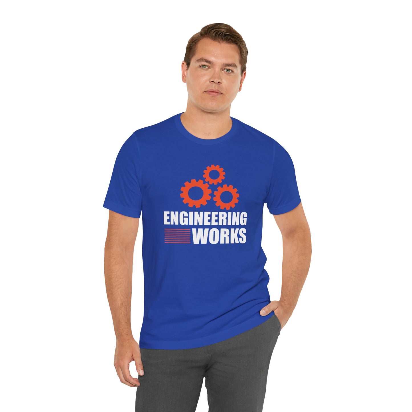 Engineer:  Engineering Works - Unisex Jersey Short Sleeve Tee