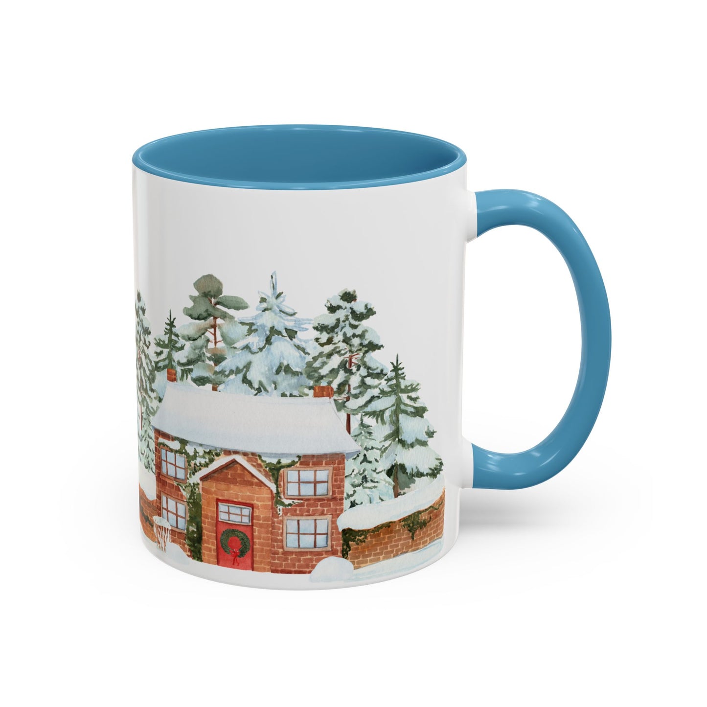 Christmas Houses - Accent Coffee Mug (11, 15oz) - 10456