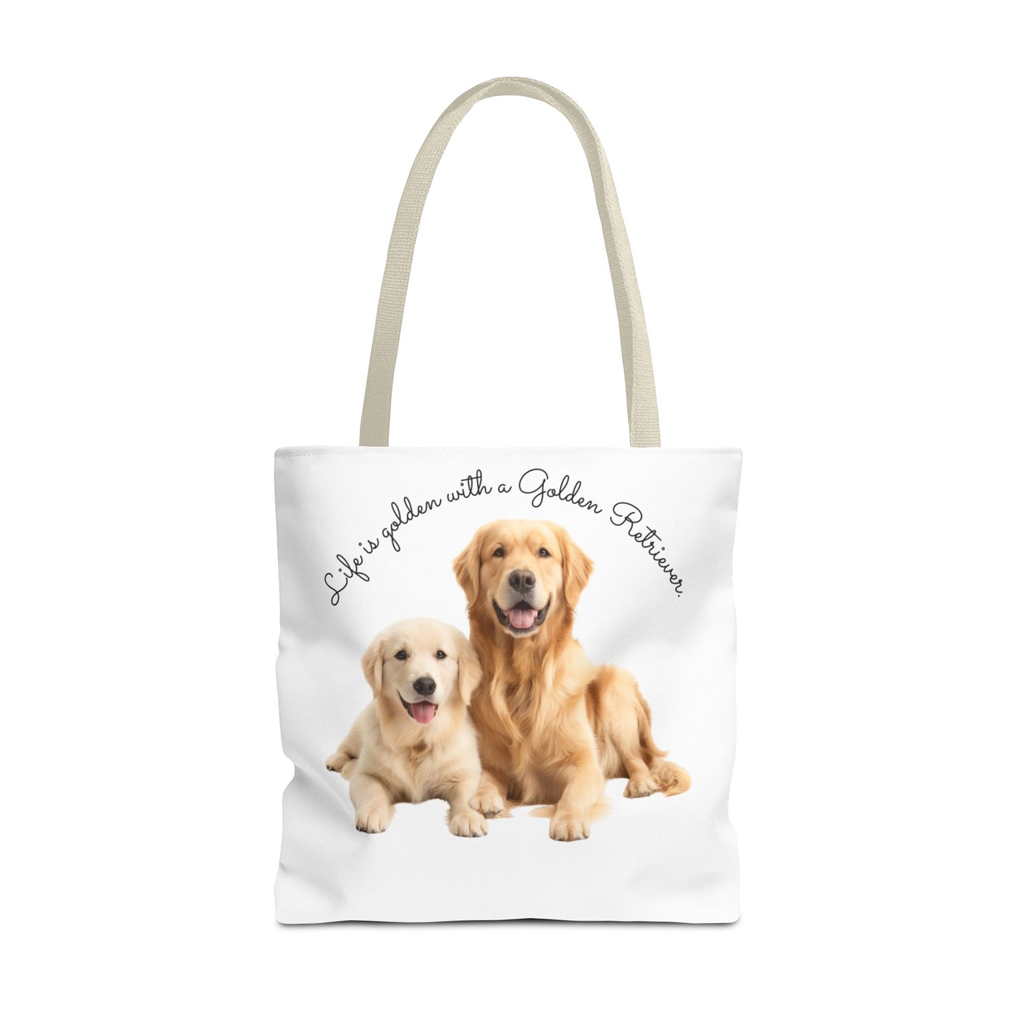 Life is Golden with a Golden Retriever - Tote Bag - 10464