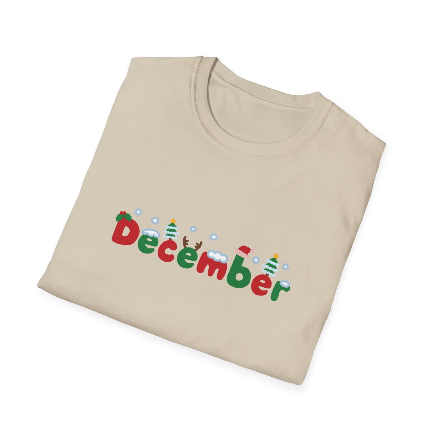 December - Unisex Softstyle T-Shirt - 10409