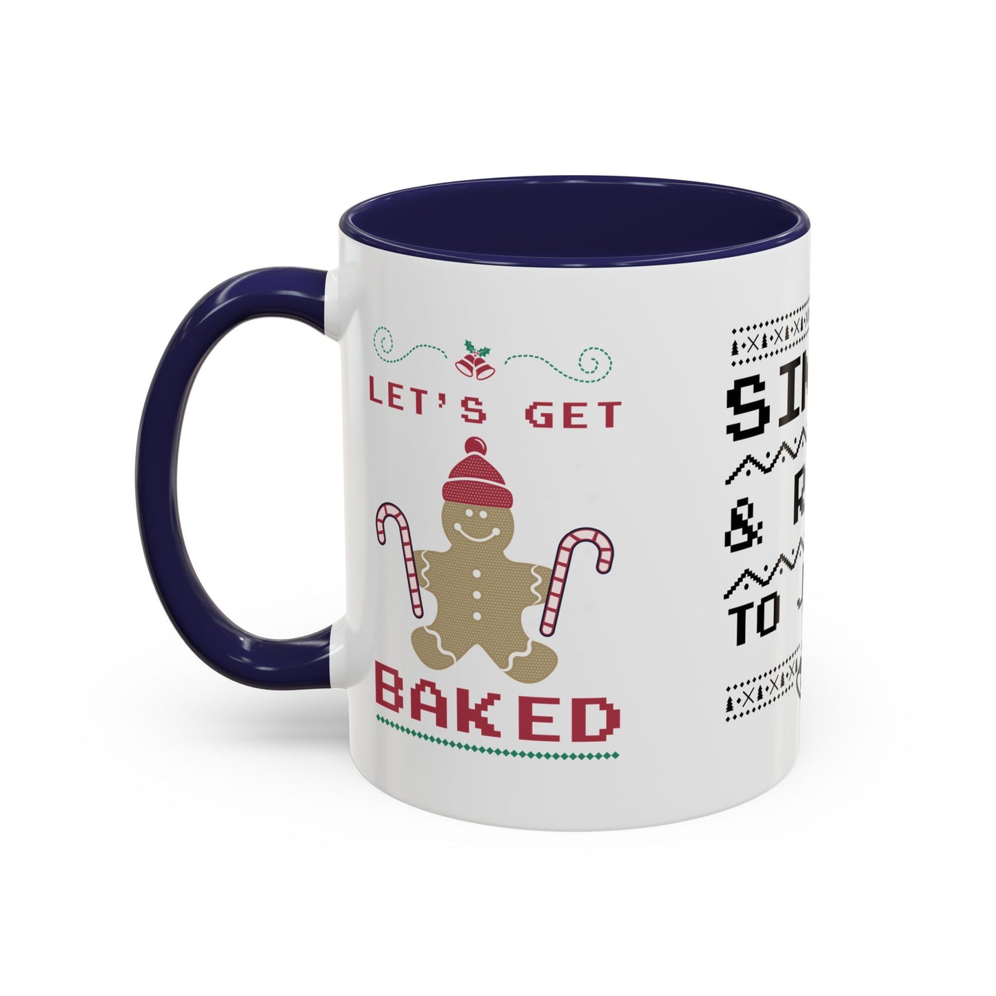 Single and Ready to Jingle - Accent Coffee Mug (11, 15oz)