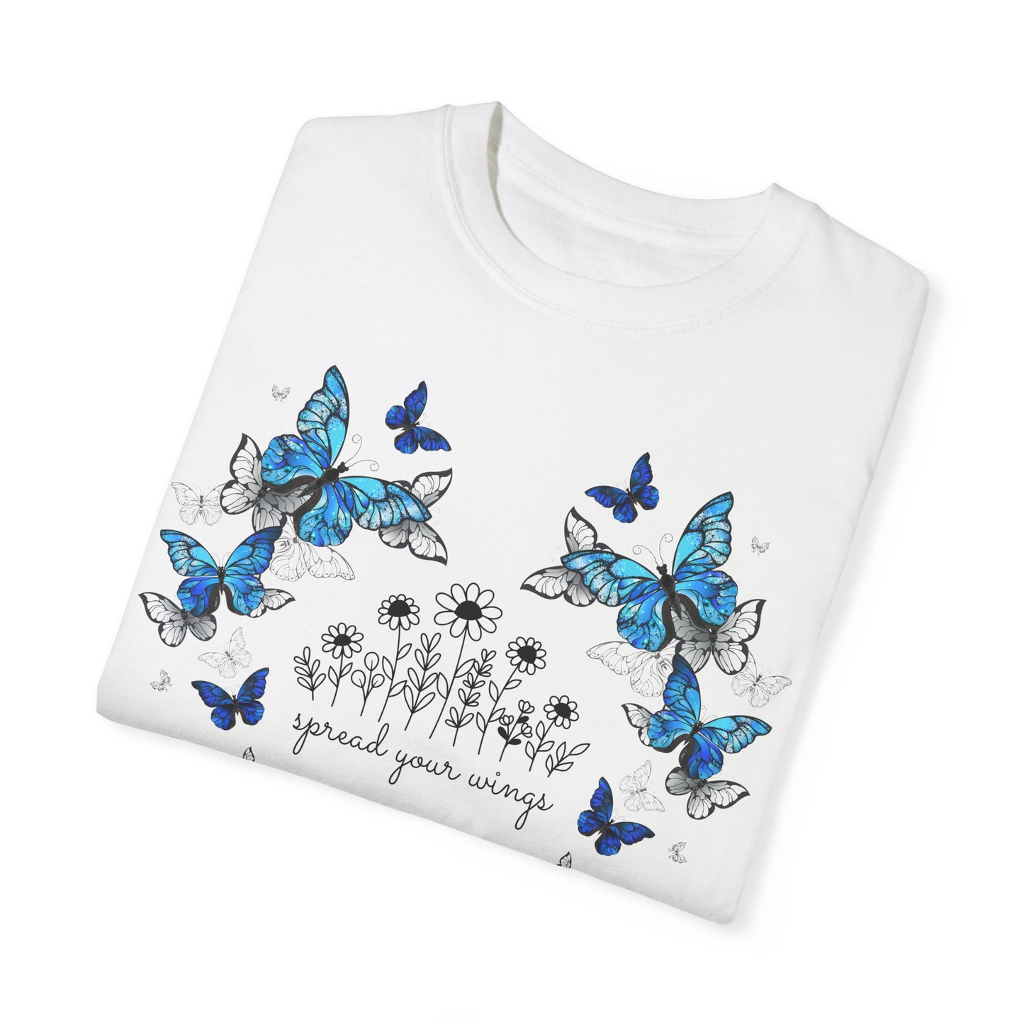 Butterfly Unisex Garment-Dyed T-shirt