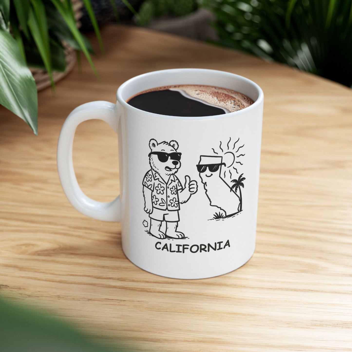 "Too cool for humidity, too warm for snow." Ceramic Mug – 12729