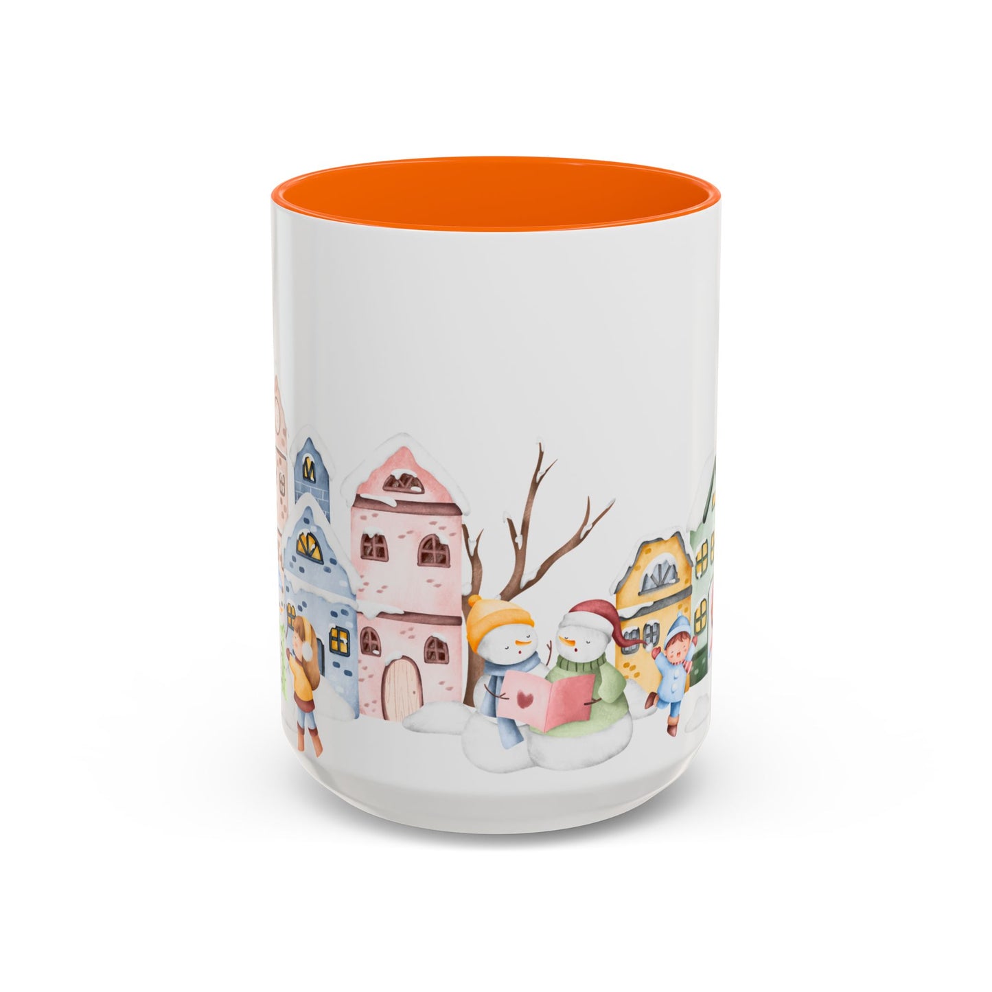 Winter Day, Outdoor - Accent Coffee Mug (11, 15oz) - 10455