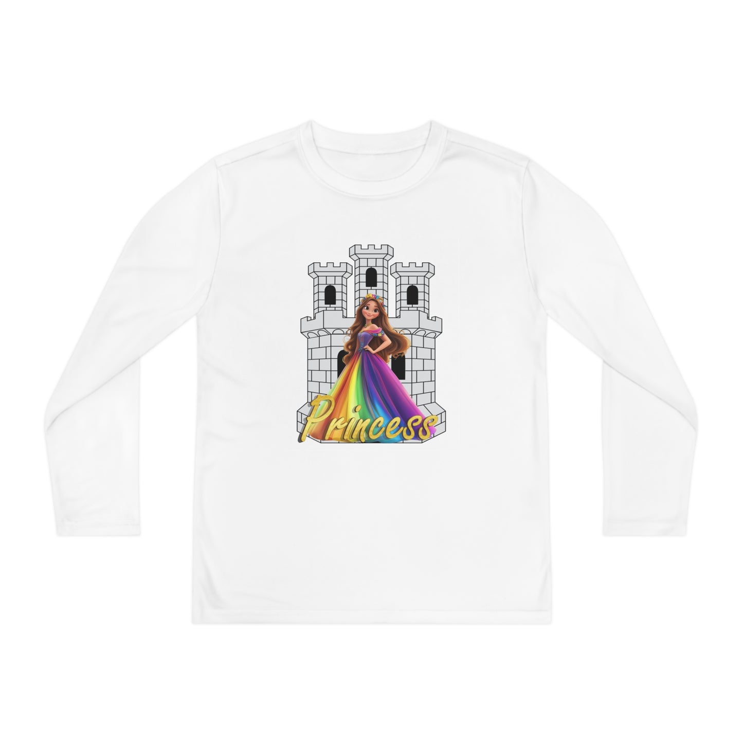 Every Girl Is a Princess  - Youth Long Sleeve Competitor Tee