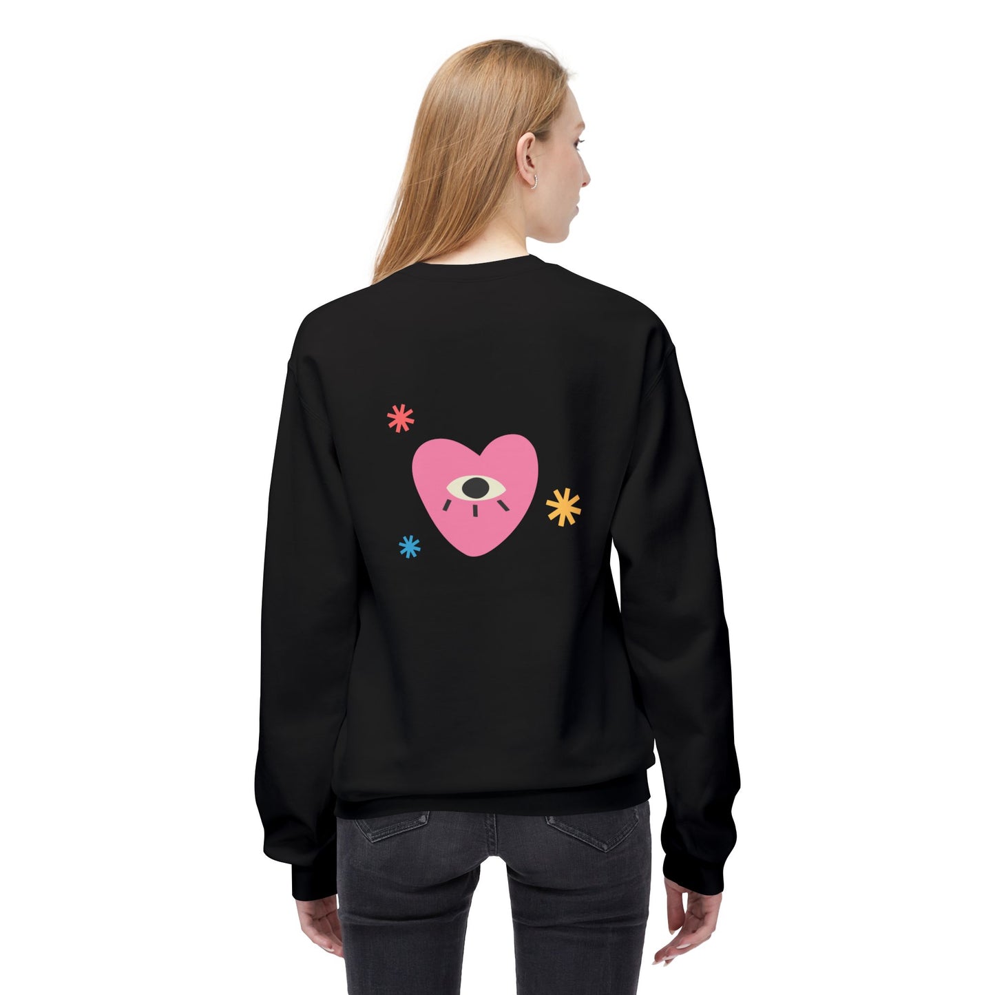 Love - Unisex Midweight Softstyle Fleece Crewneck Sweatshirt - 11624