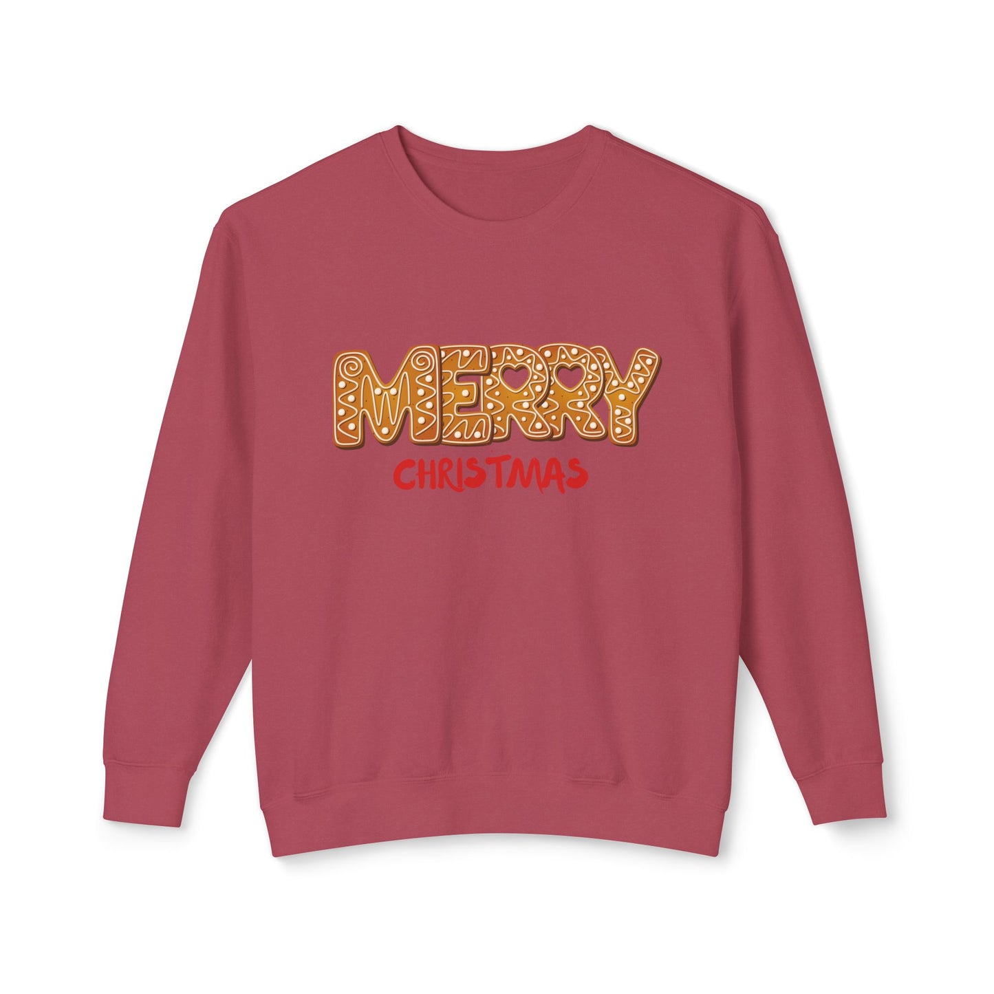 Merry Christmas - Unisex Lightweight Crewneck Sweatshirt