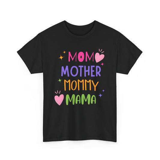 Colorful Mom Mama T-Shirt – Cute Mother’s Day Gift Tee - 14873