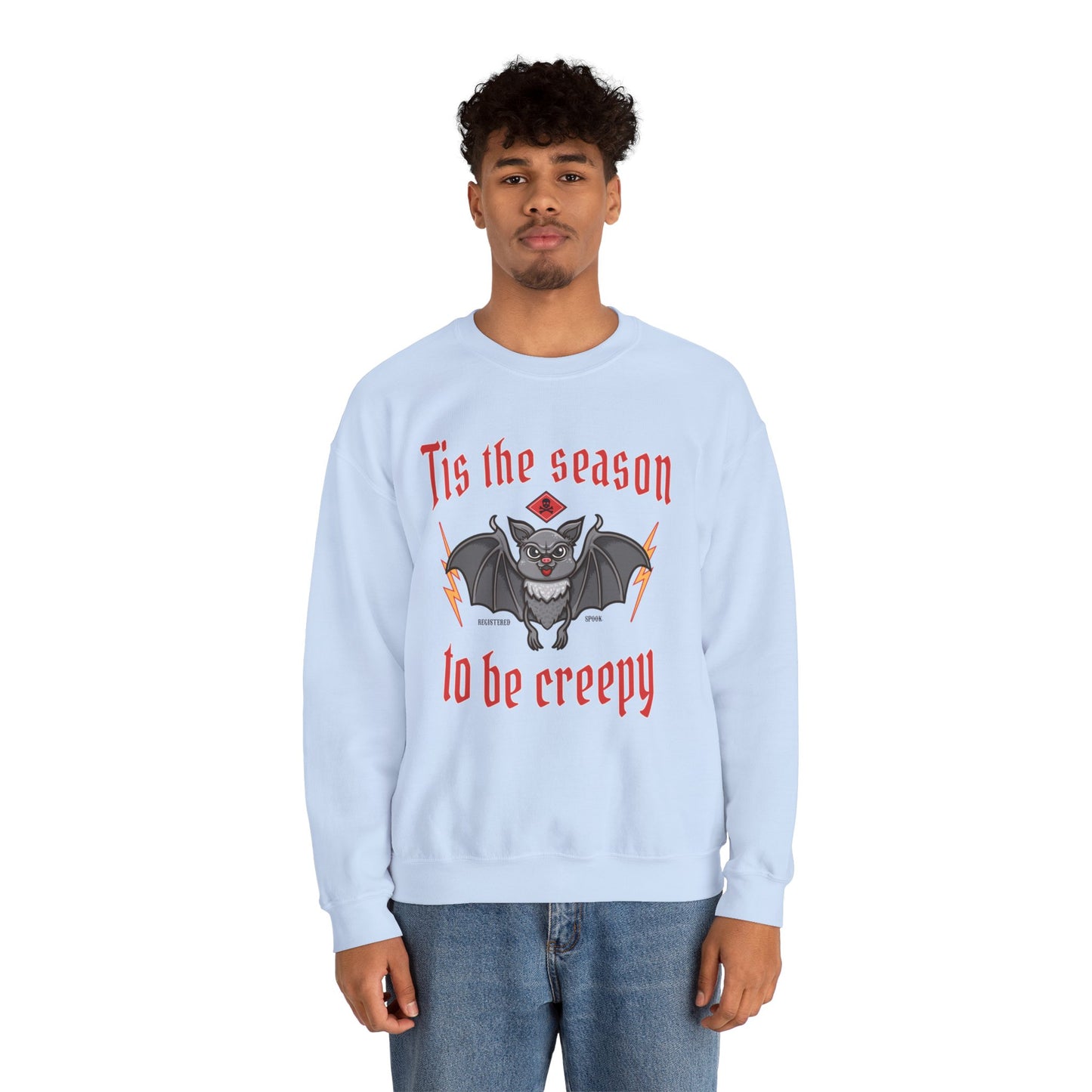 This, the Season to Be Creepy - Unisex Heavy Blend™ Crewneck Sweatshirt