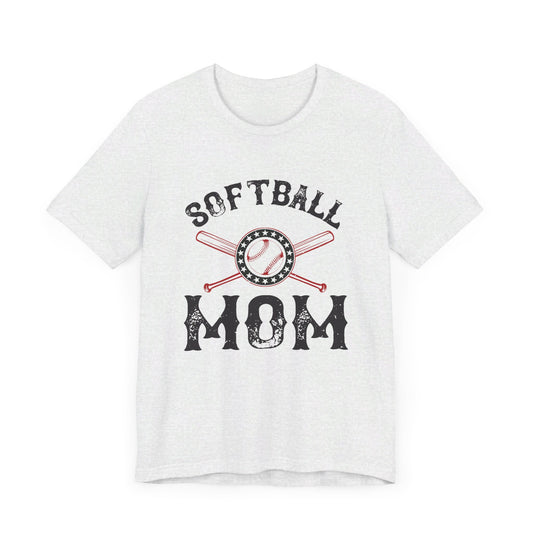 Softball Mom - Unisex Jersey Short Sleeve Tee