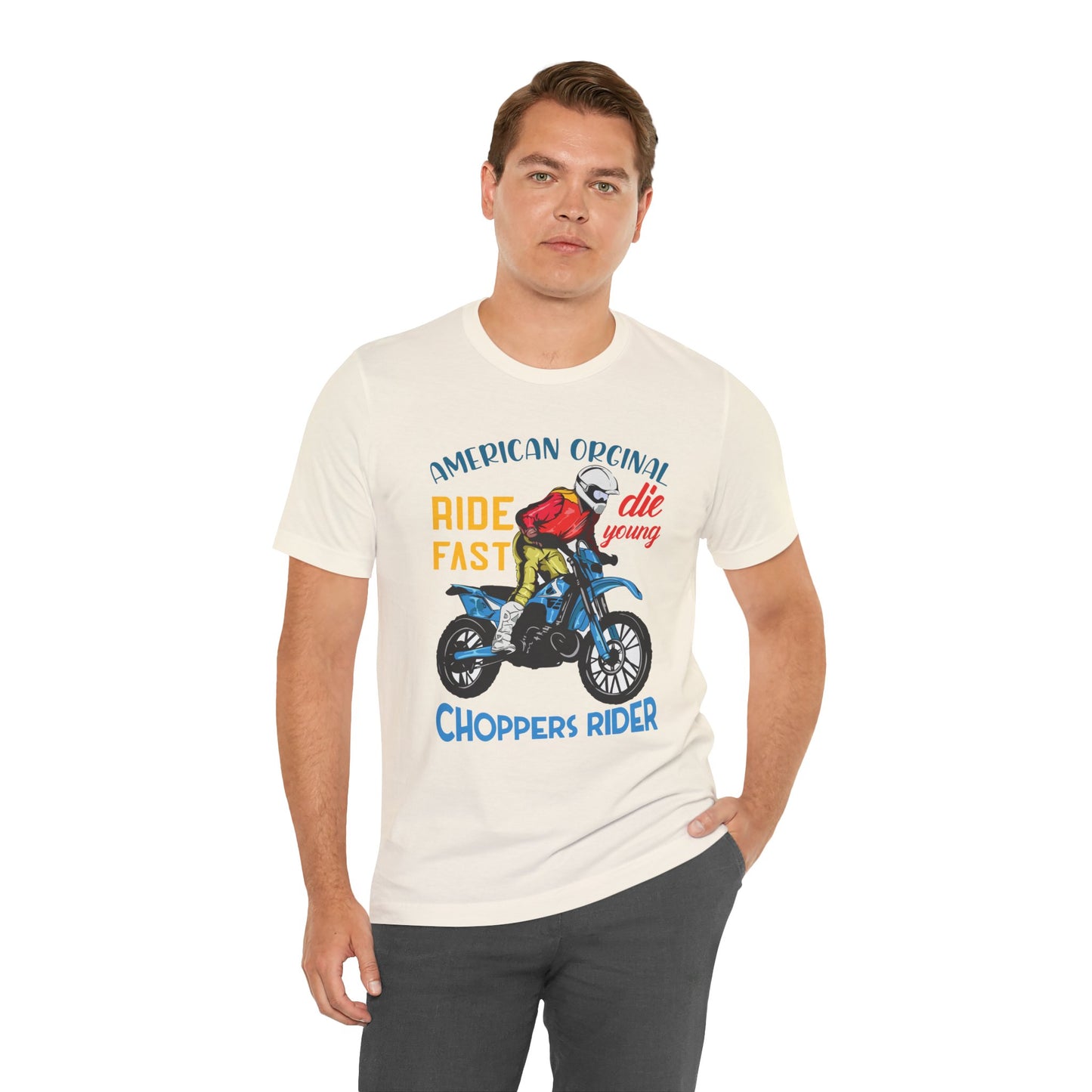 American Original,  Choppers Rider - Unisex Jersey Short Sleeve Tee - 13561