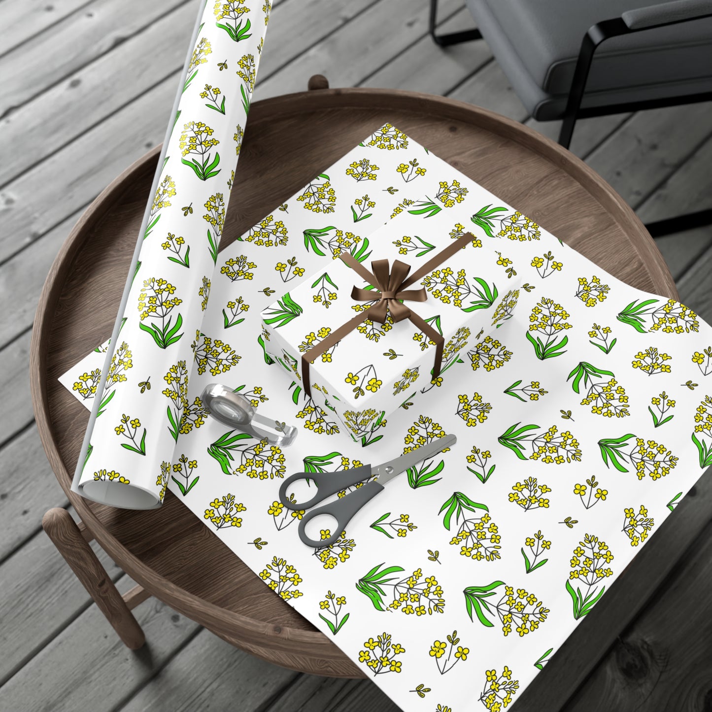 Yellow Flowers - Gift Wrap Papers - 20210