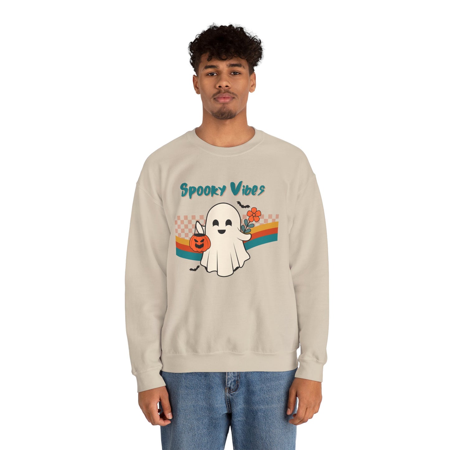 Spooky Vibes - Unisex Heavy Blend™ Crewneck Sweatshirt