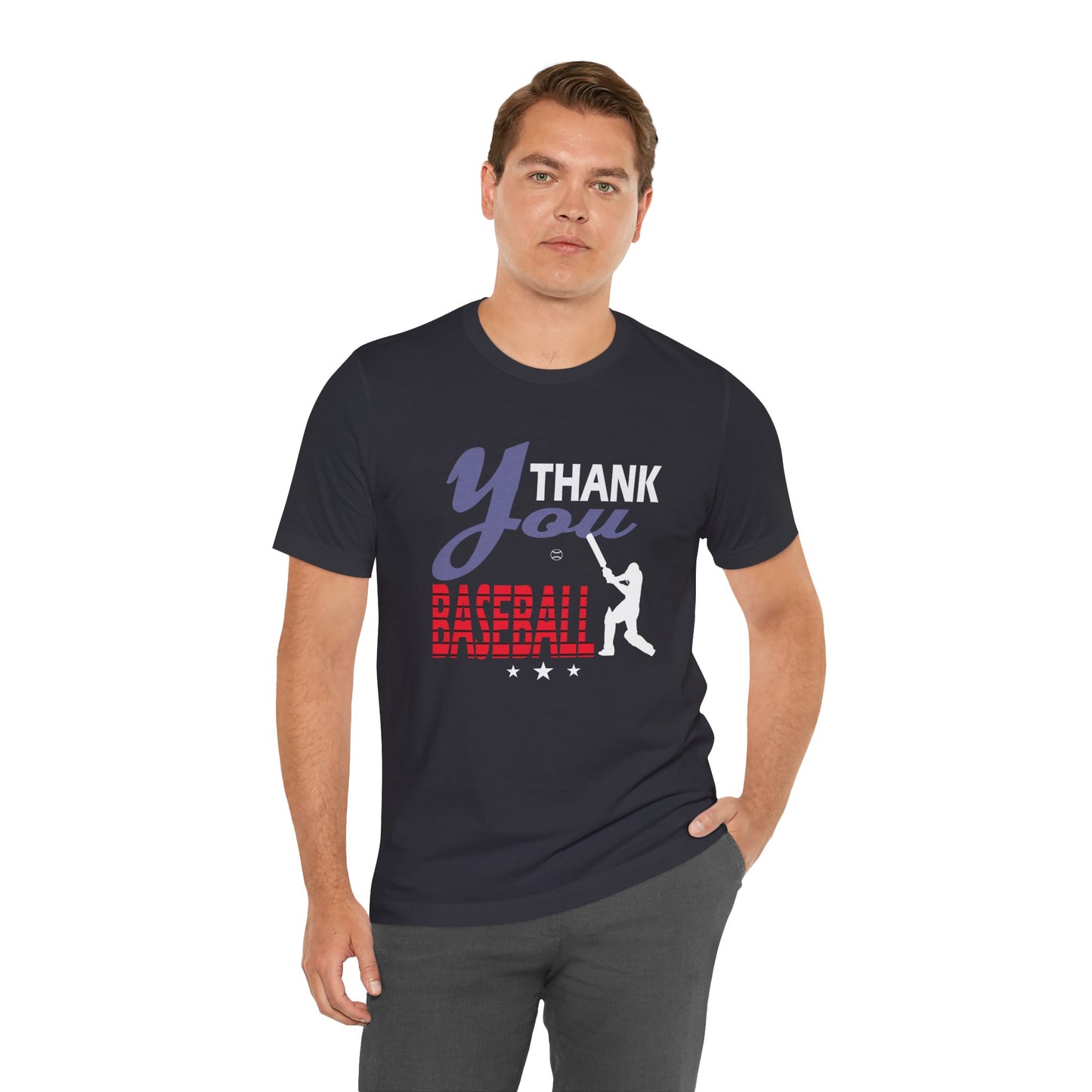Thank You Baseball - Unisex Jersey Short Sleeve Tee - 13906