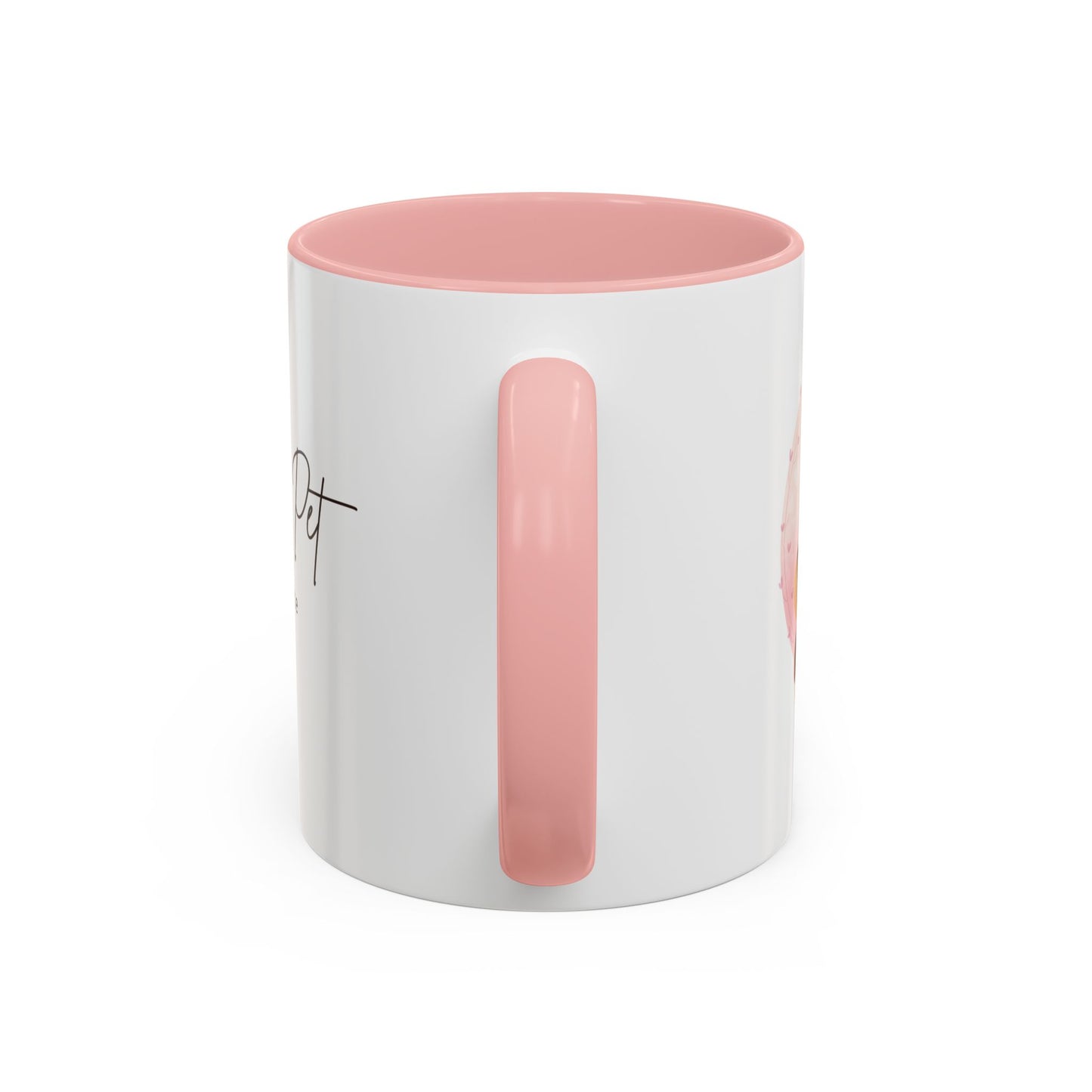 Love My Pet, Name, Customizable - Accent Coffee Mug (11, 15oz) - 11014