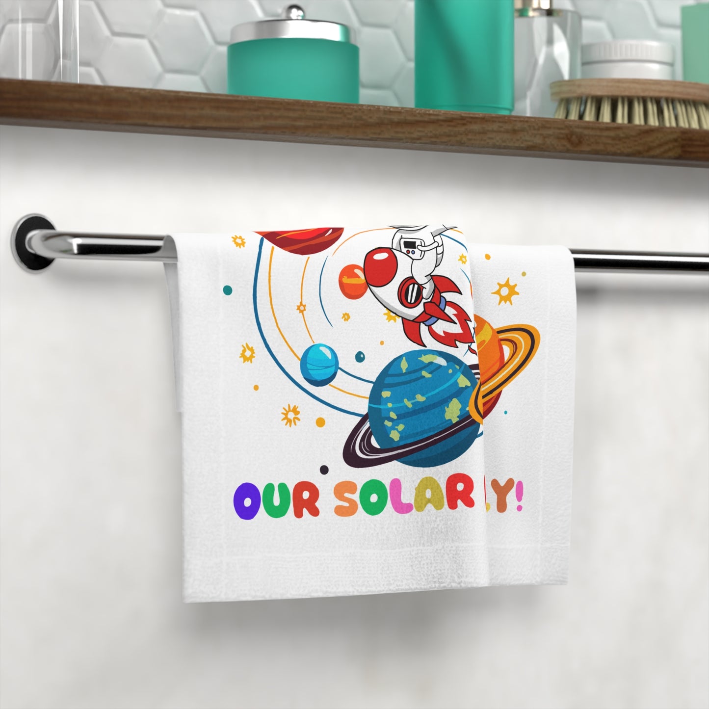 Our Solar Family - Face Towel