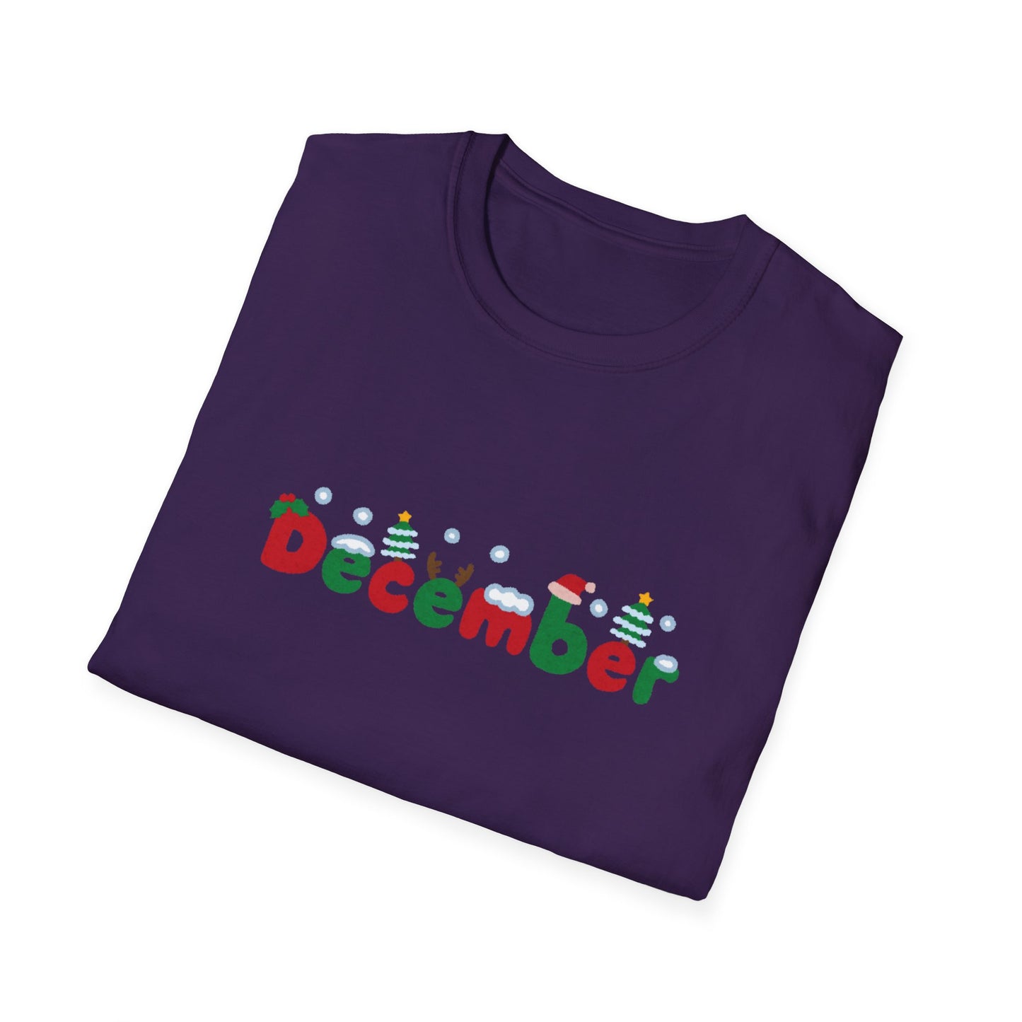 December - Unisex Softstyle T-Shirt - 10409