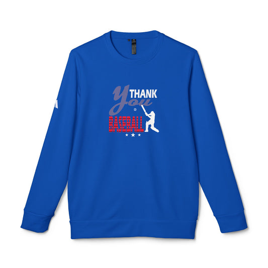 Thank You Baseball - Adidas Unisex Fleece Crewneck Sweatshirt