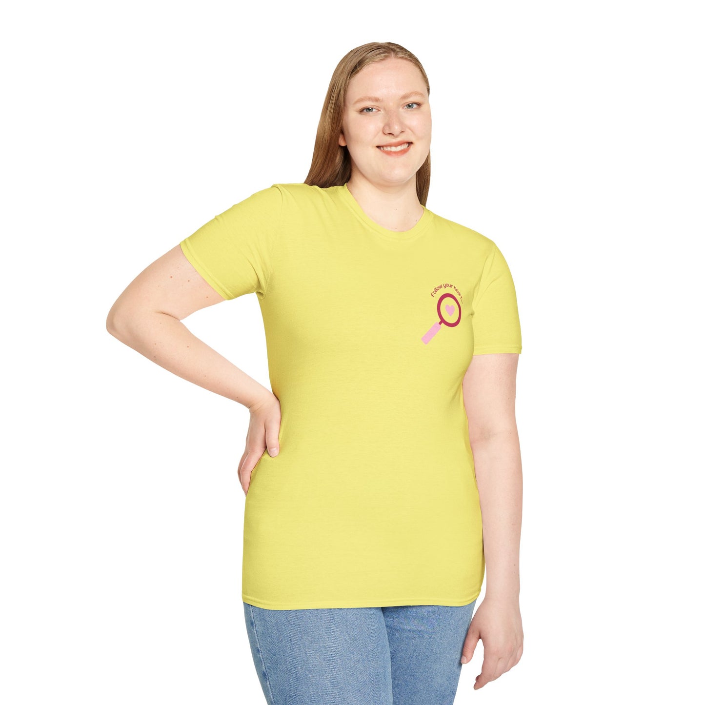 Follow Your Heart - Unisex Softstyle T-Shirt - 11574
