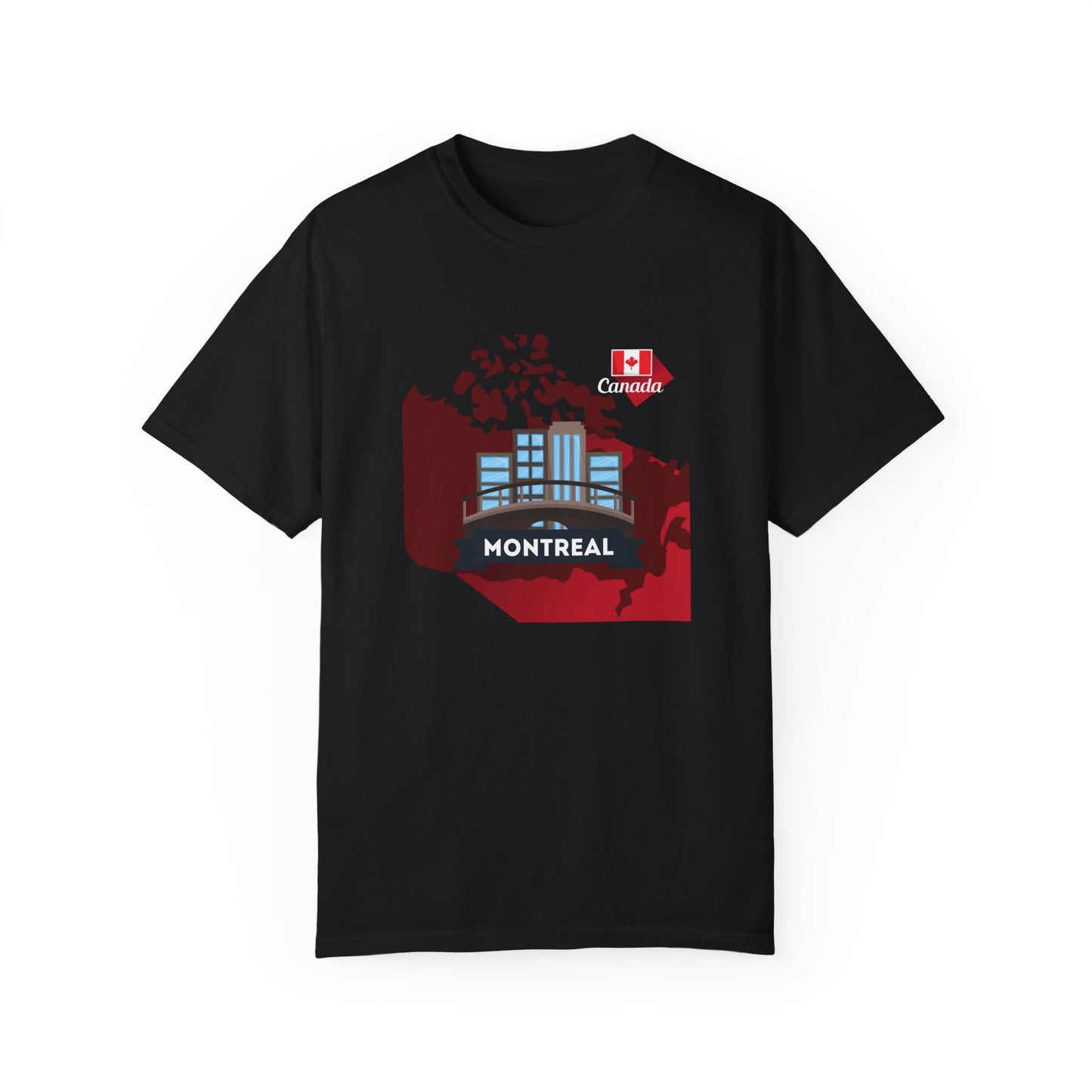 Montreal Graphic Unisex T-Shirt - Perfect for Travelers & Locals - 12201