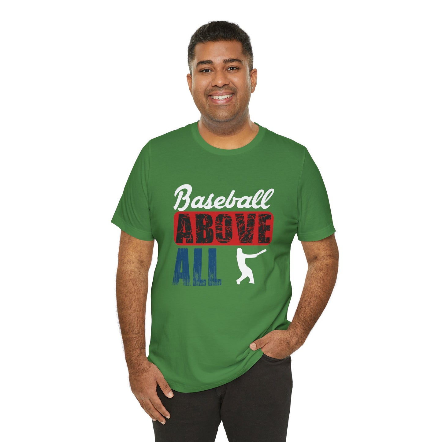 Baseball: Above All - Unisex Jersey Short Sleeve Tee