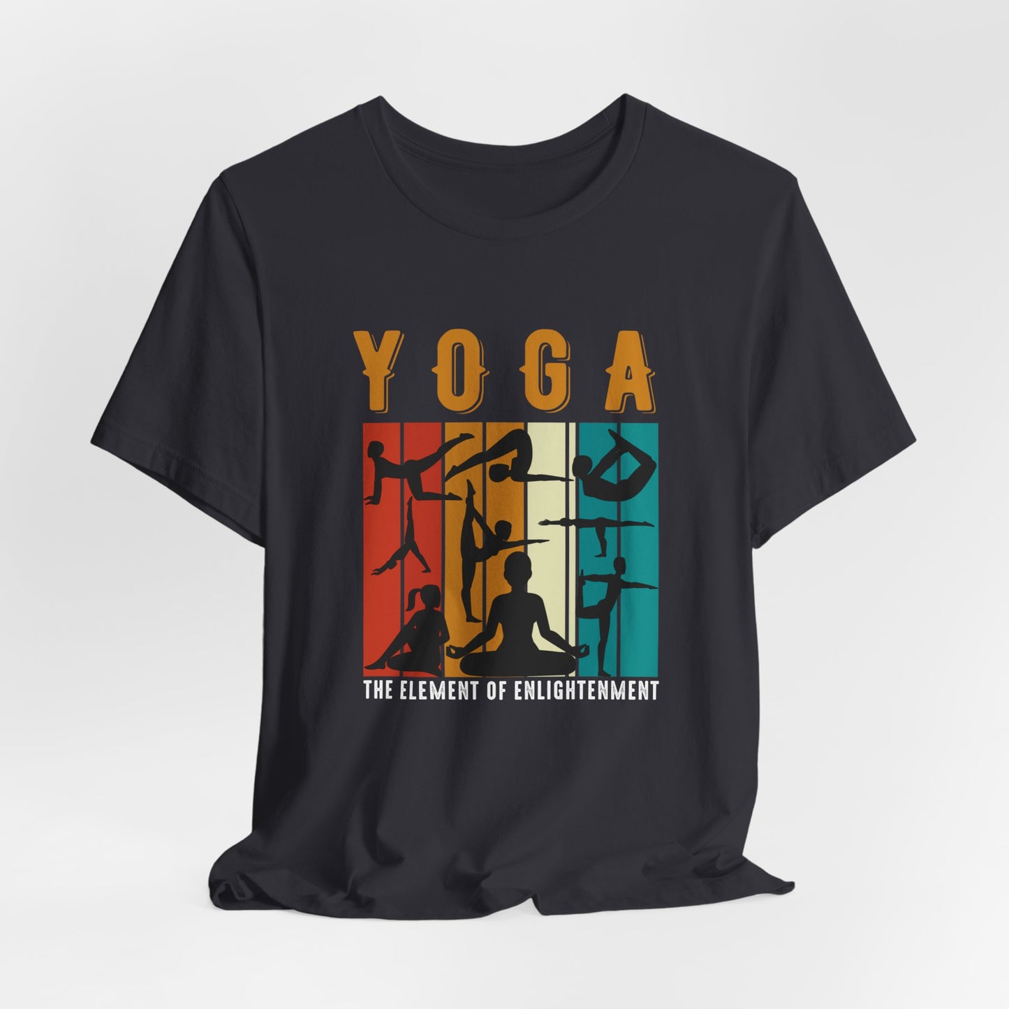 Yoga: Element Of Enlightenment - Unisex Jersey Short Sleeve Tee