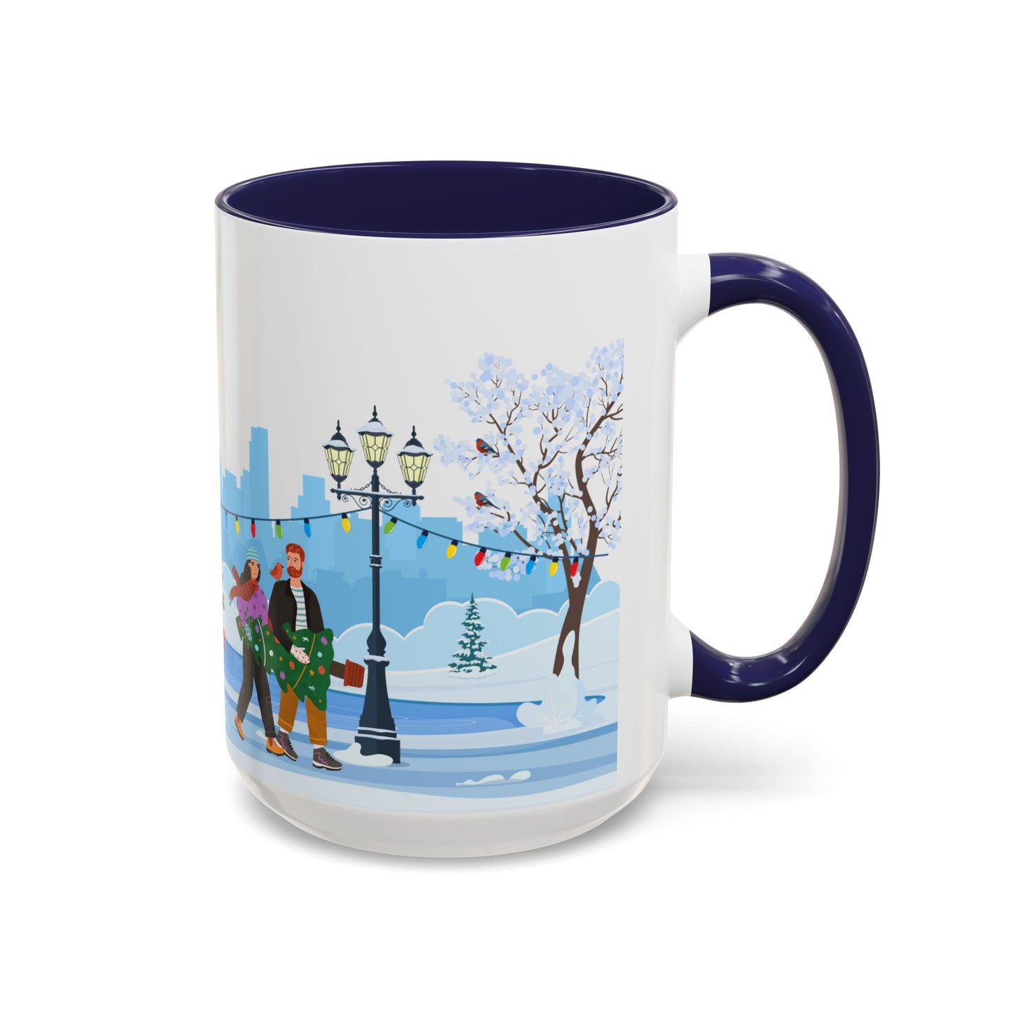 Christmas Street - Accent Coffee Mug (11, 15oz) - 10439