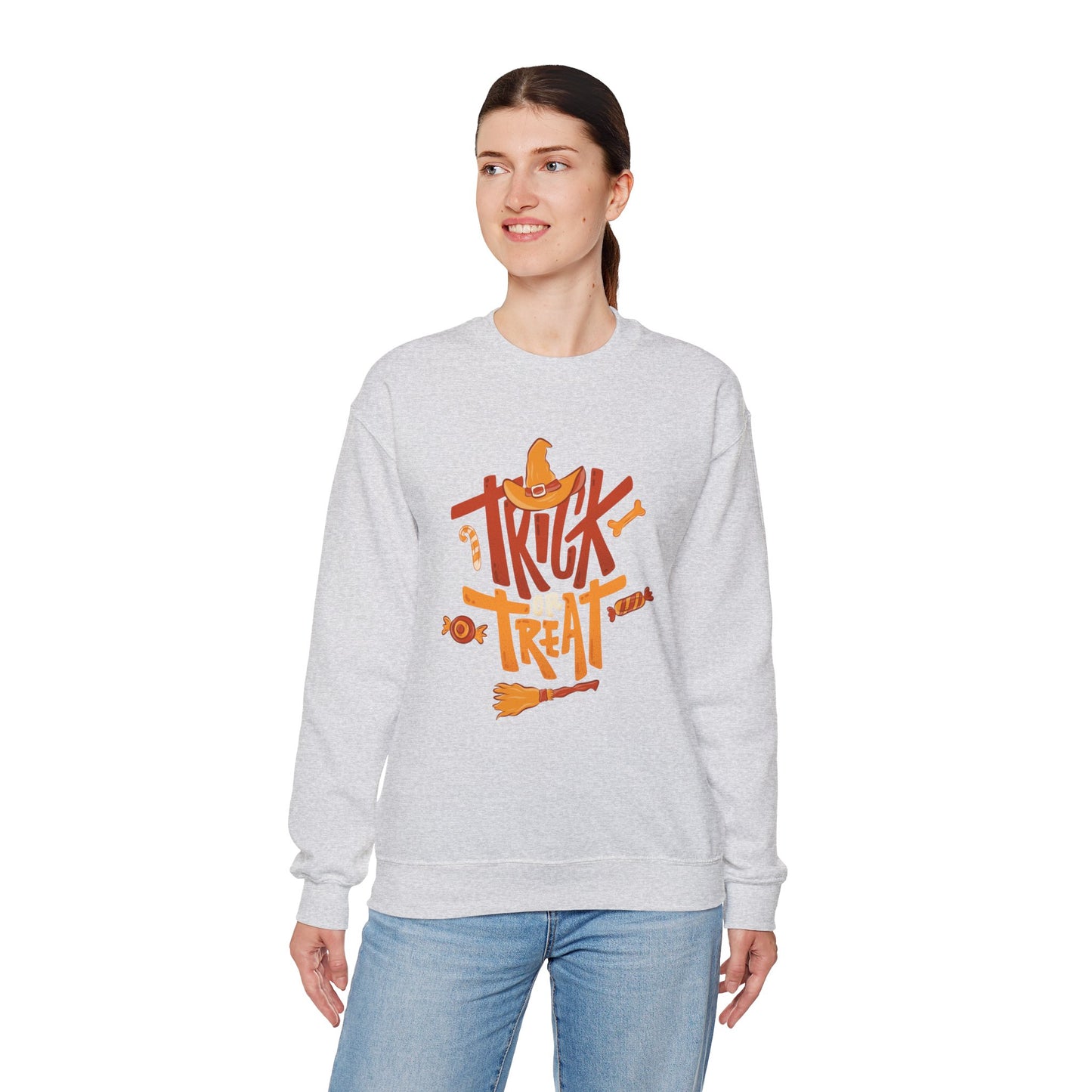 Trick or Treat - Unisex Heavy Blend™ Crewneck Sweatshirt