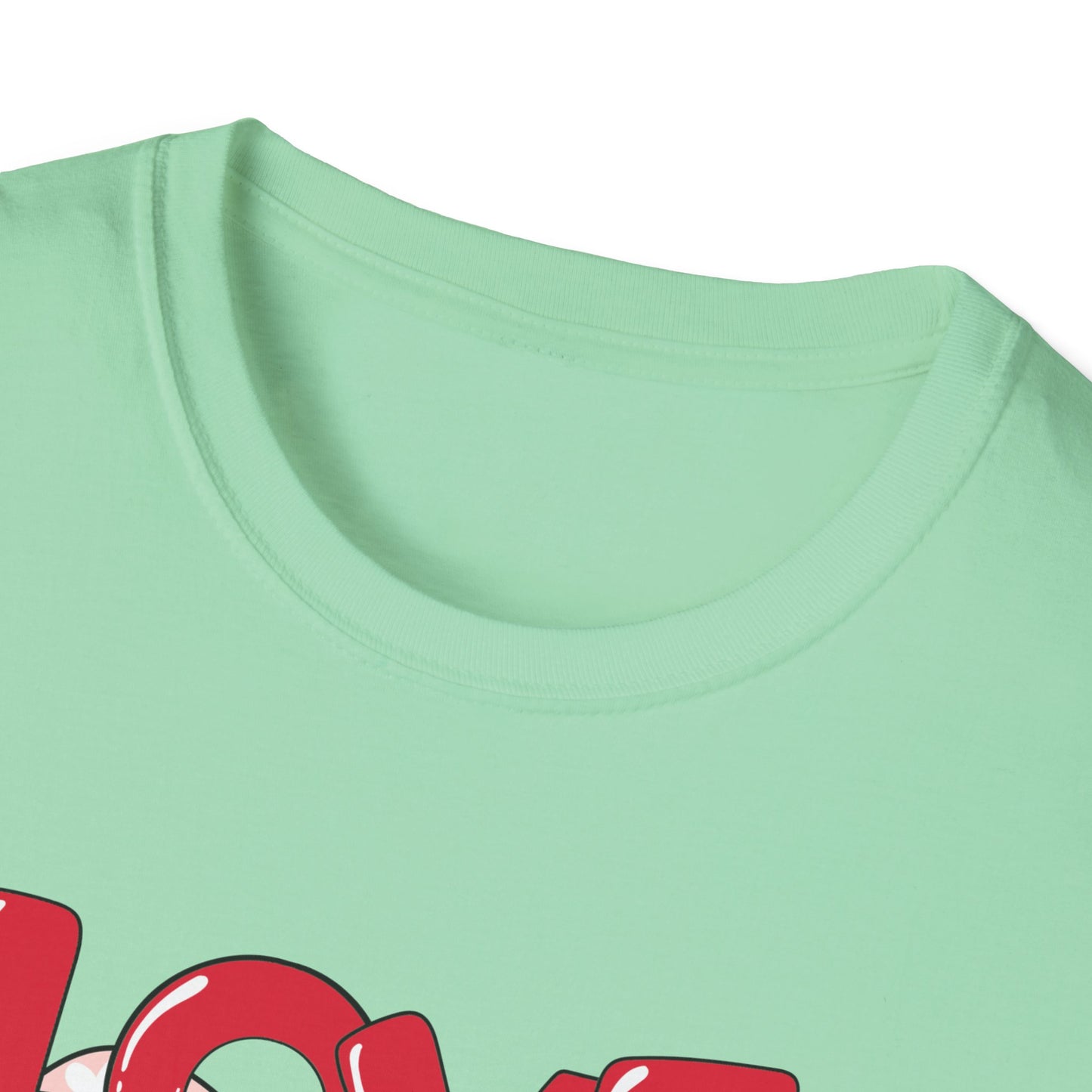 Gnomes, Love, Happy Valentine's Day - Unisex Softstyle T-Shirt - 11444