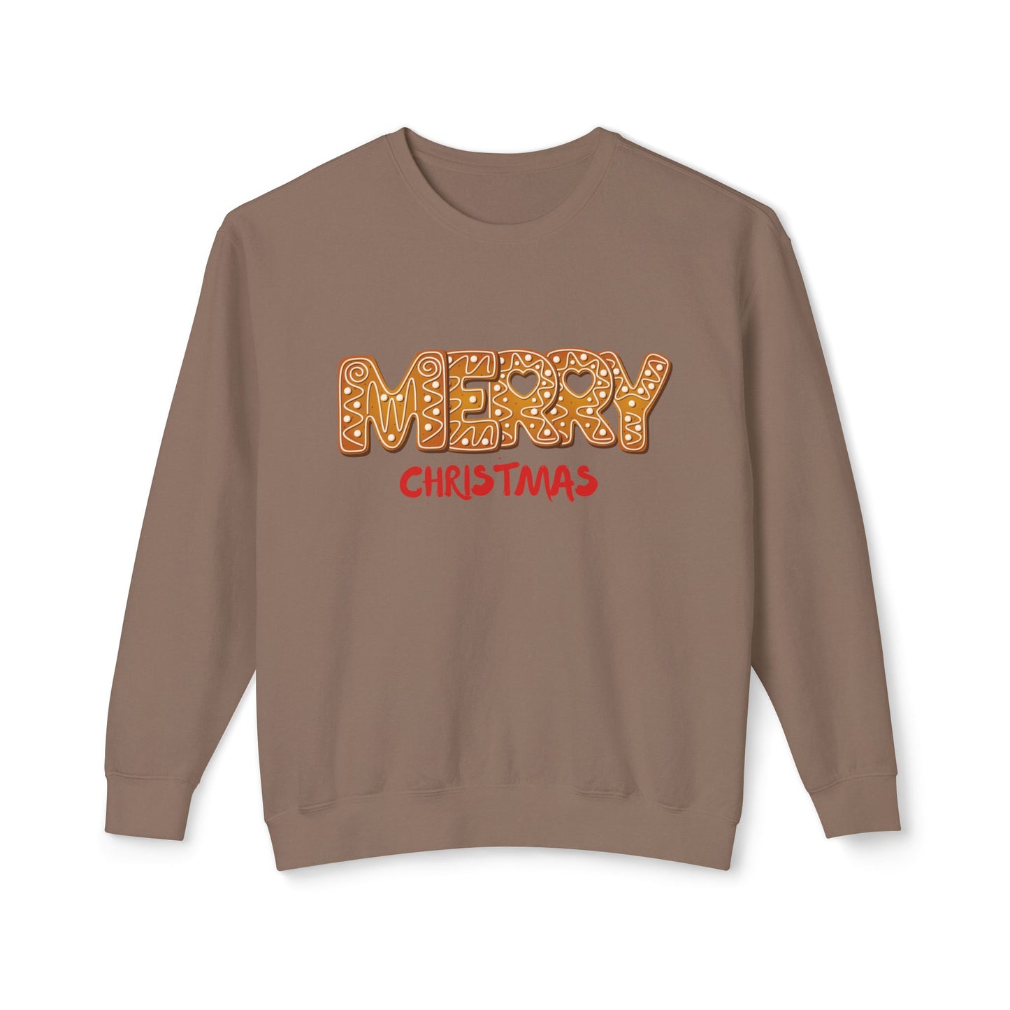 Merry Christmas - Unisex Lightweight Crewneck Sweatshirt