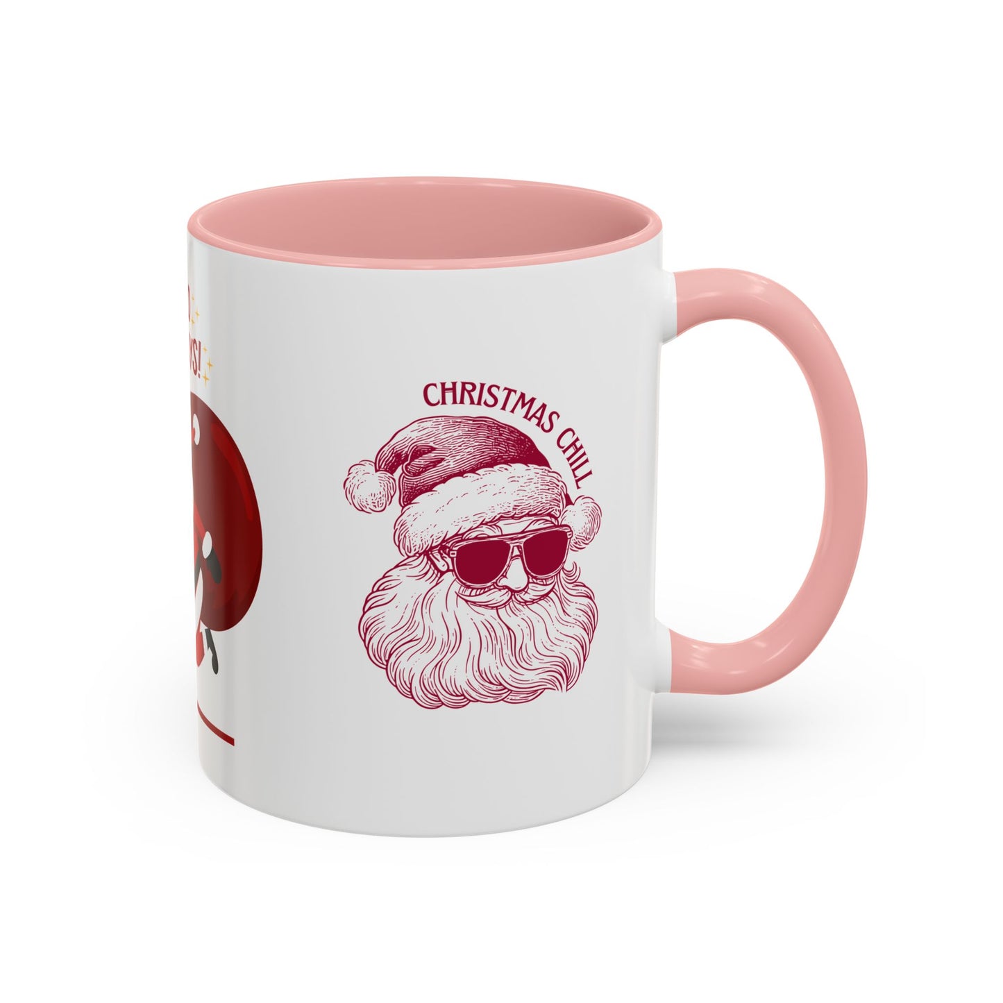 Santa, Ho Ho Holidays  - Accent Coffee Mug (11, 15oz)