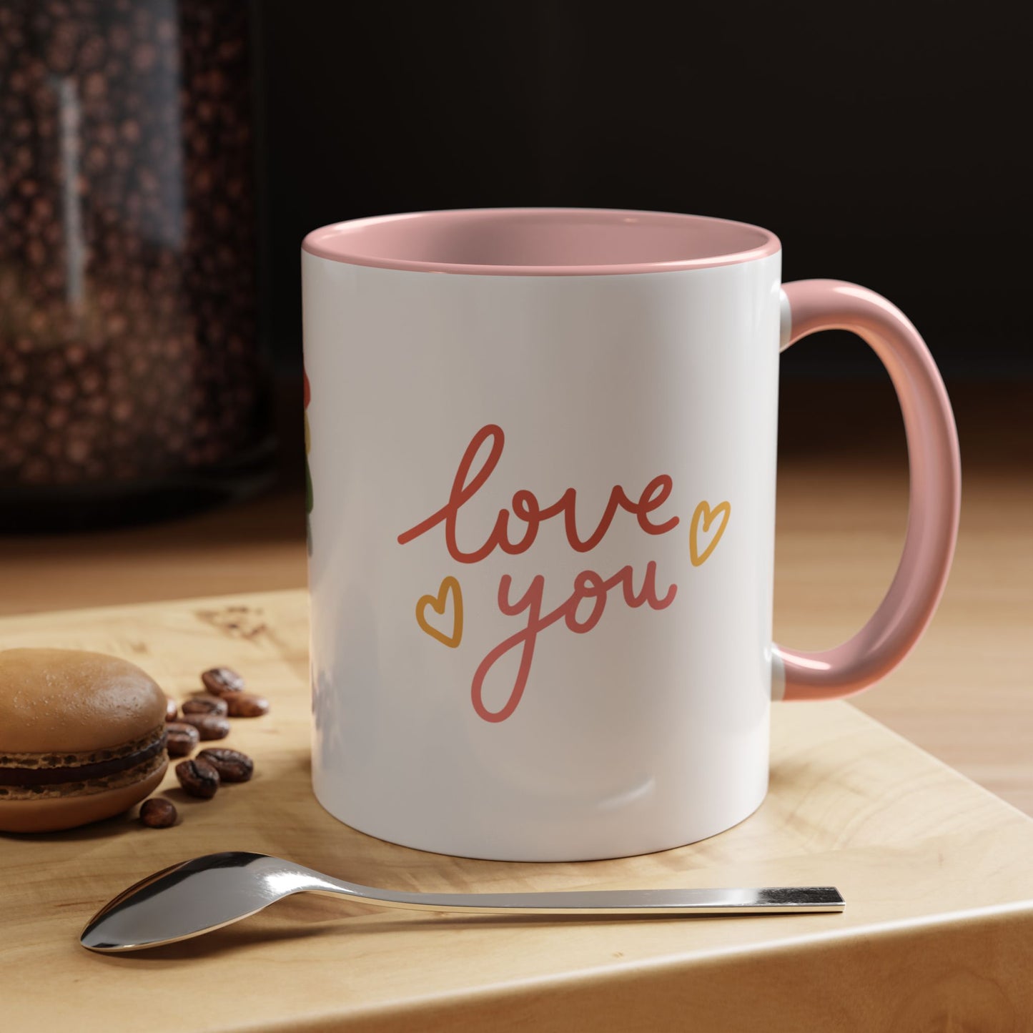 Love You - Accent Coffee Mug (11, 15oz) - 11190