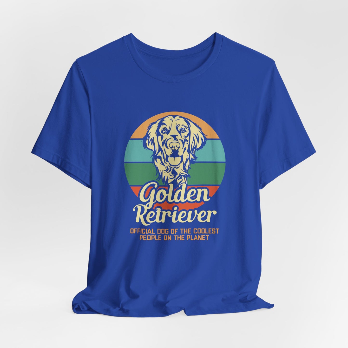 Golden Retriever - Official Dog of the  Coolest People on the Planet - Unisex Jersey Short Sleeve Tee