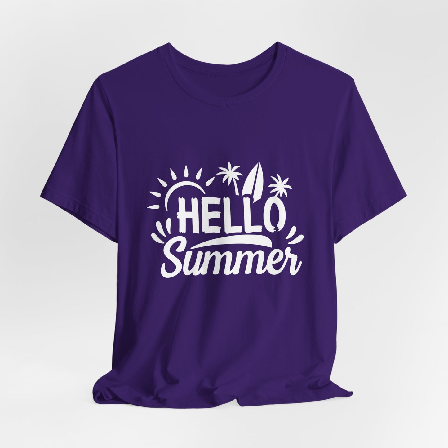 Hello Summer - Unisex Jersey Short Sleeve Tee - 13098