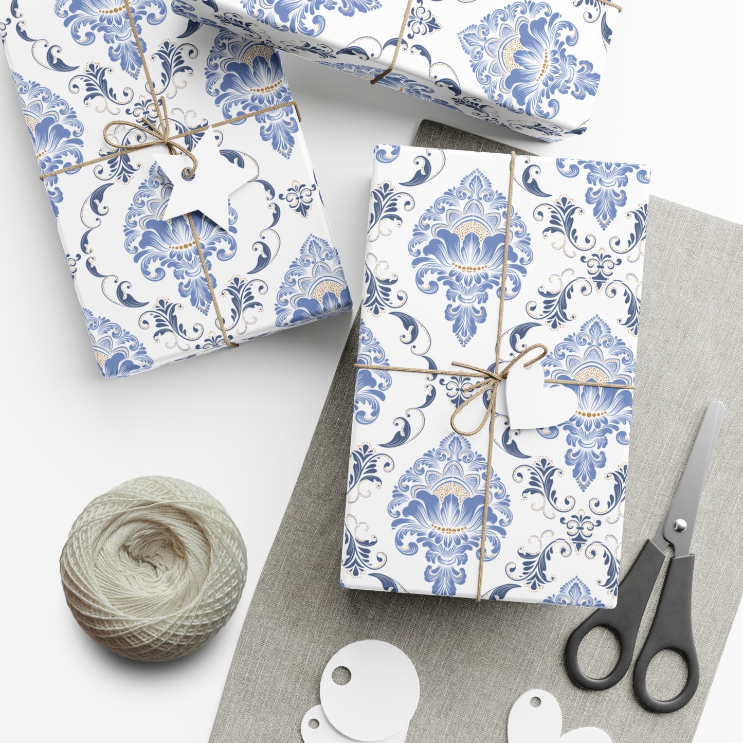 Light Blue Pattern - Gift Wrap Papers - 10311