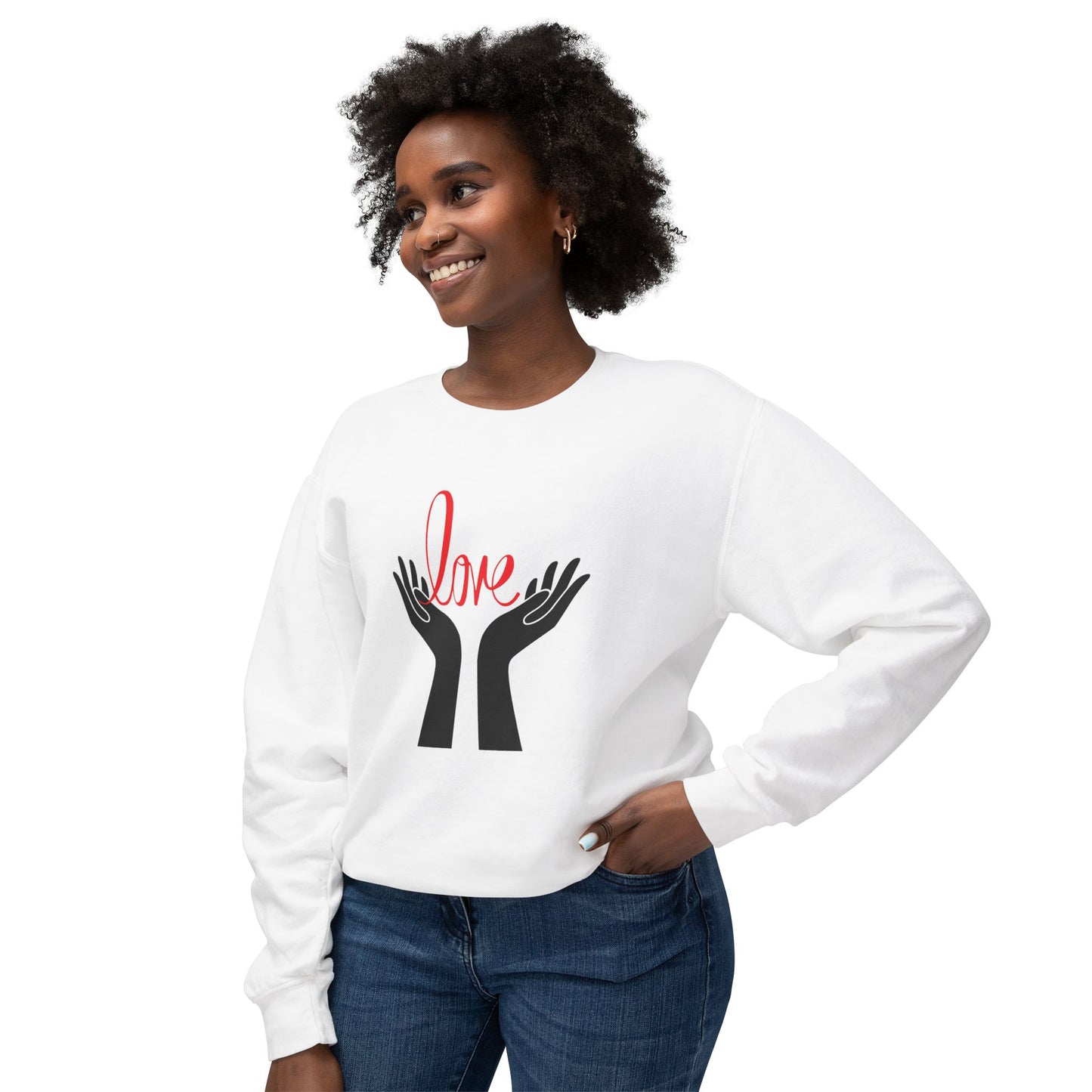 Love - Unisex Lightweight Crewneck Sweatshirt - 11348