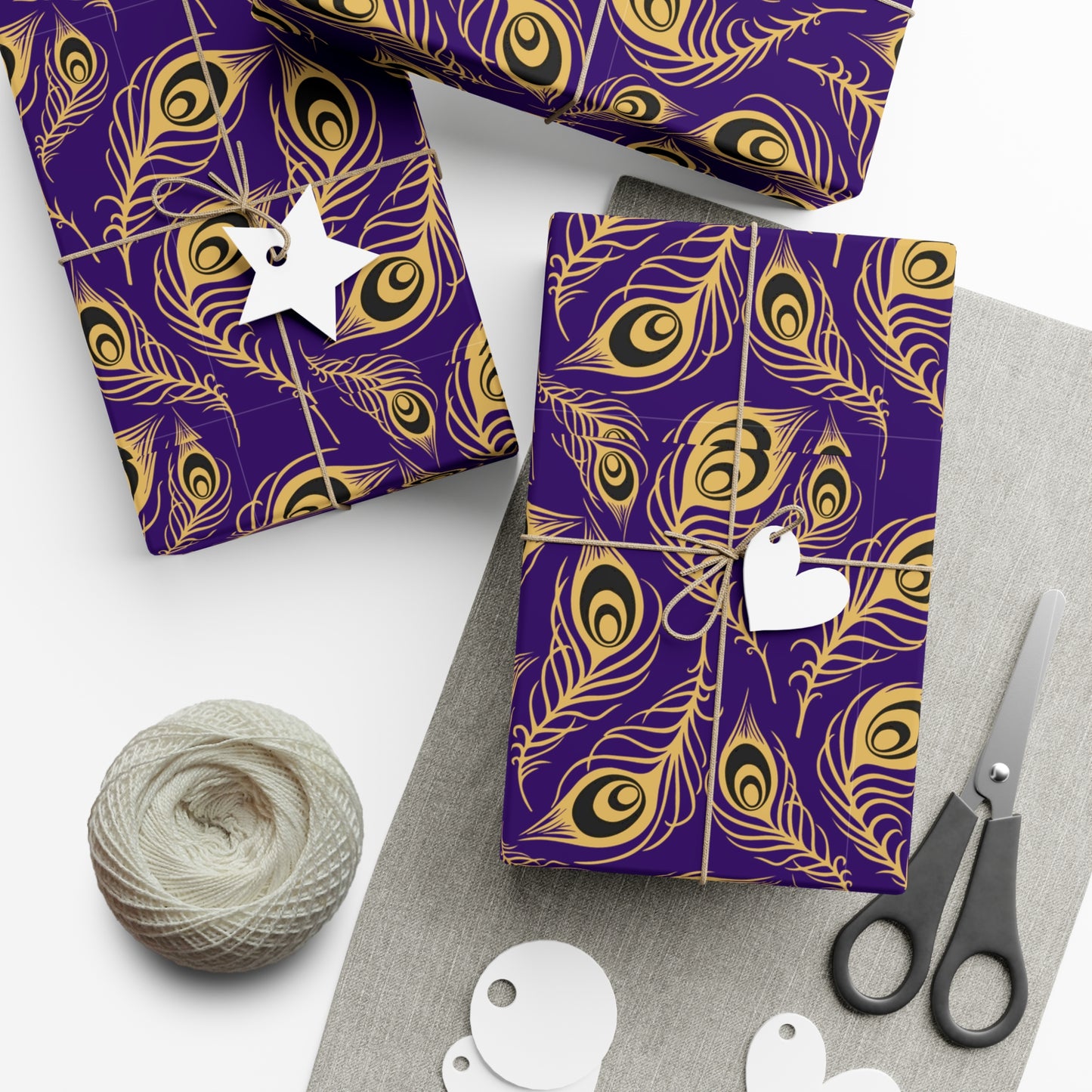 Vintage, Purple - Gift Wrap Papers - 10212