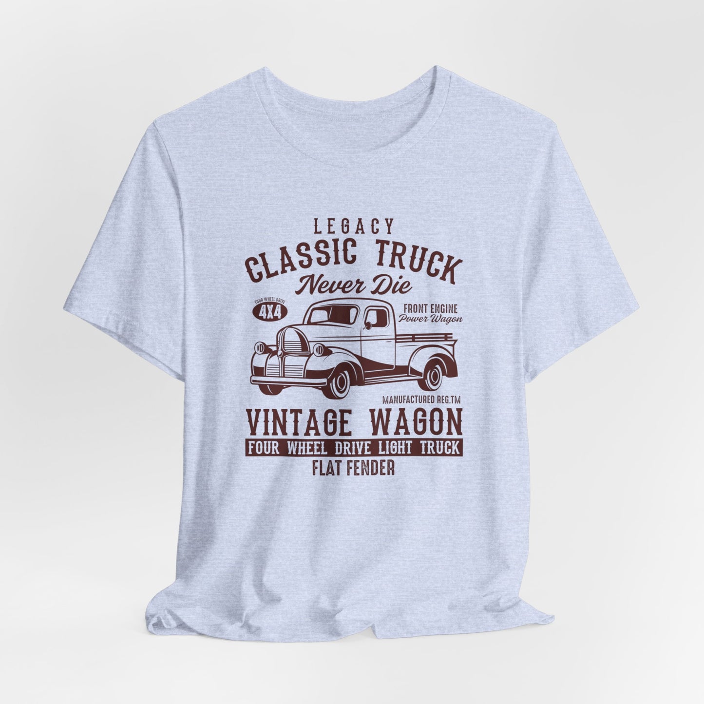 Legacy Classic Truck Never Die - Unisex Jersey Short Sleeve Tee