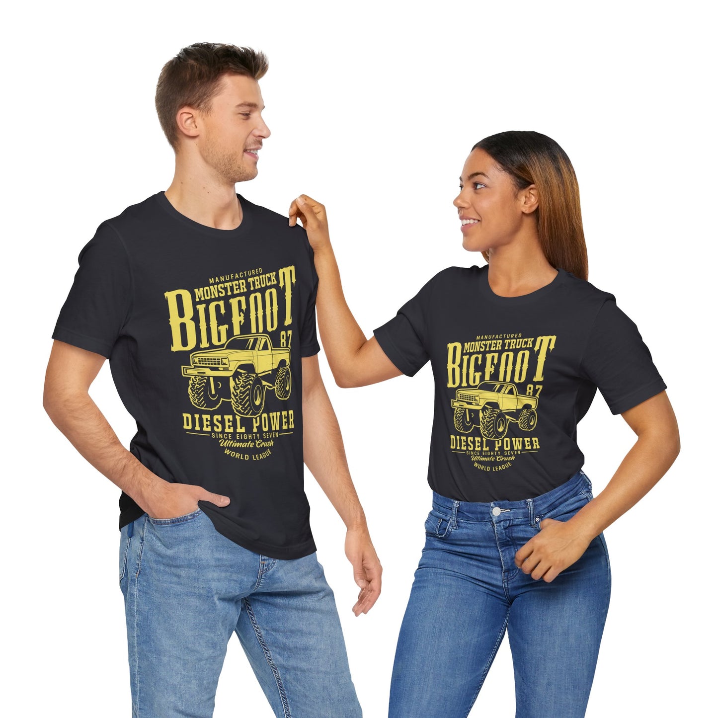 Monster Truck, Big Foot - Unisex Jersey Short Sleeve Tee - 12610