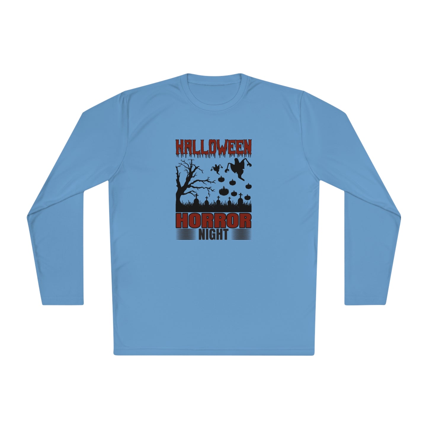 Halloween Horror Night - Unisex Lightweight Long Sleeve Tee