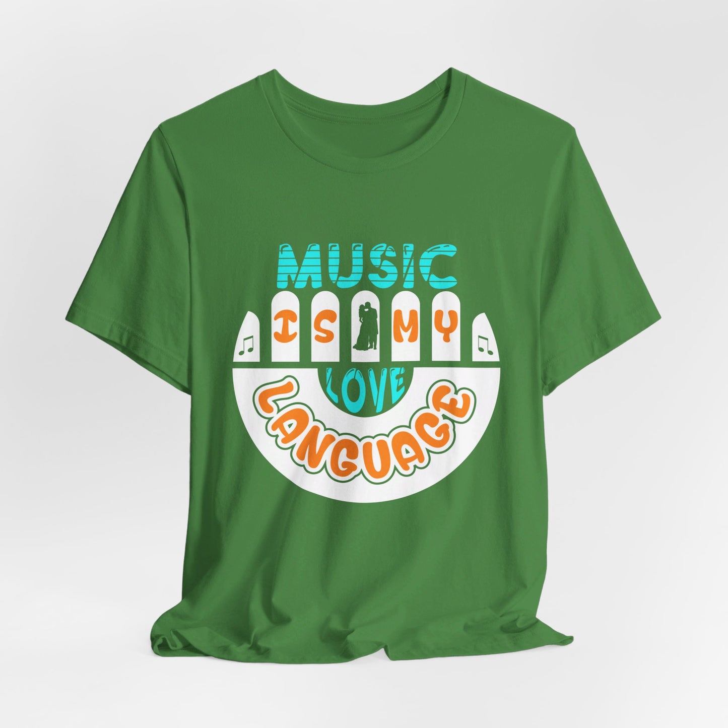 Music Is My Language - Unisex Jersey Short Sleeve Tee